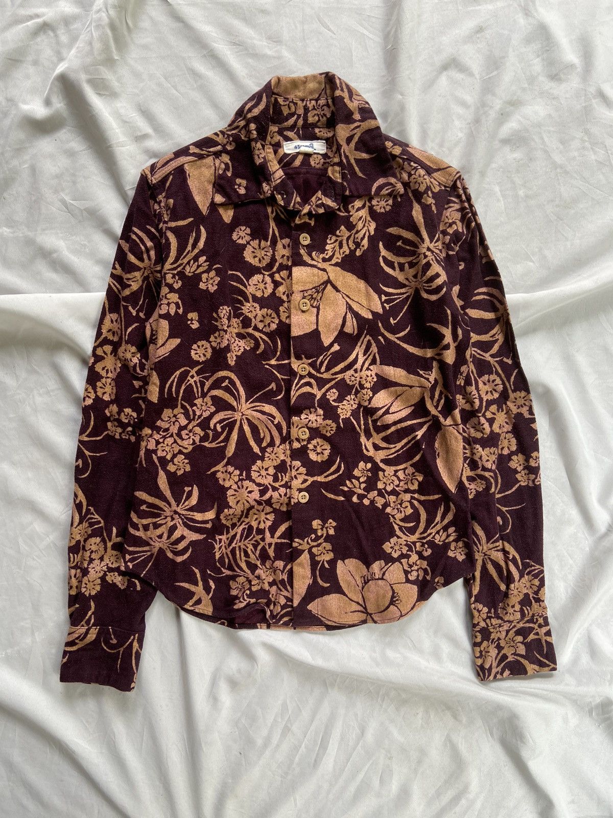 45rpm 45RPM PATTERN BUTTON DOWN SHIRT Size US S / EU 44-46 / 1 - 1 Thumbnail