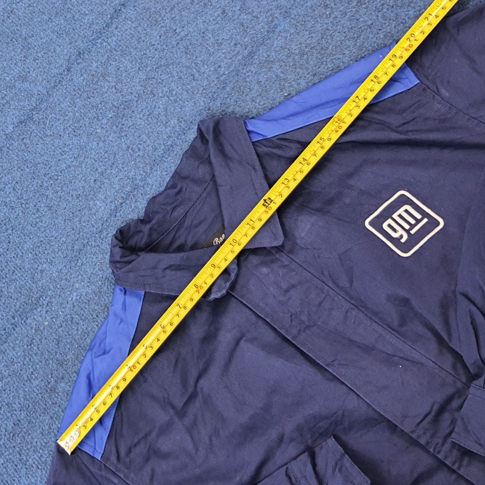 Japanese Brand Vintage Chevrolet Automobile Workwear Jacket C274N1 Size US L / EU 52-54 / 3 - 12 Thumbnail