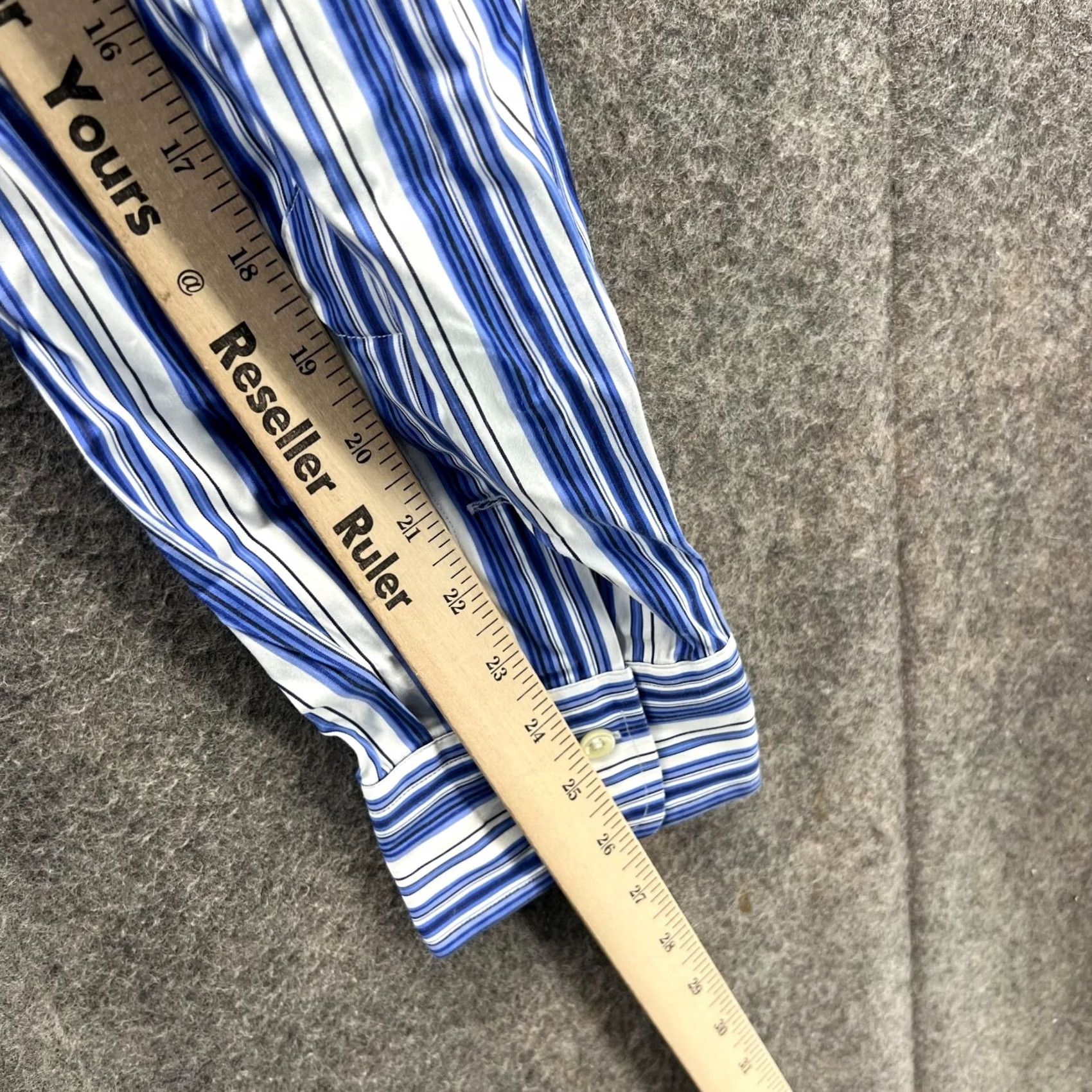Polo Ralph Lauren VINTAGE Polo Ralph Lauren Shirt Men XL Blue Button-Down Striped Oxford Plaid Dress Casual Workwear Cardi No N/A Size US XL / EU 56 / 4 - 6 Thumbnail