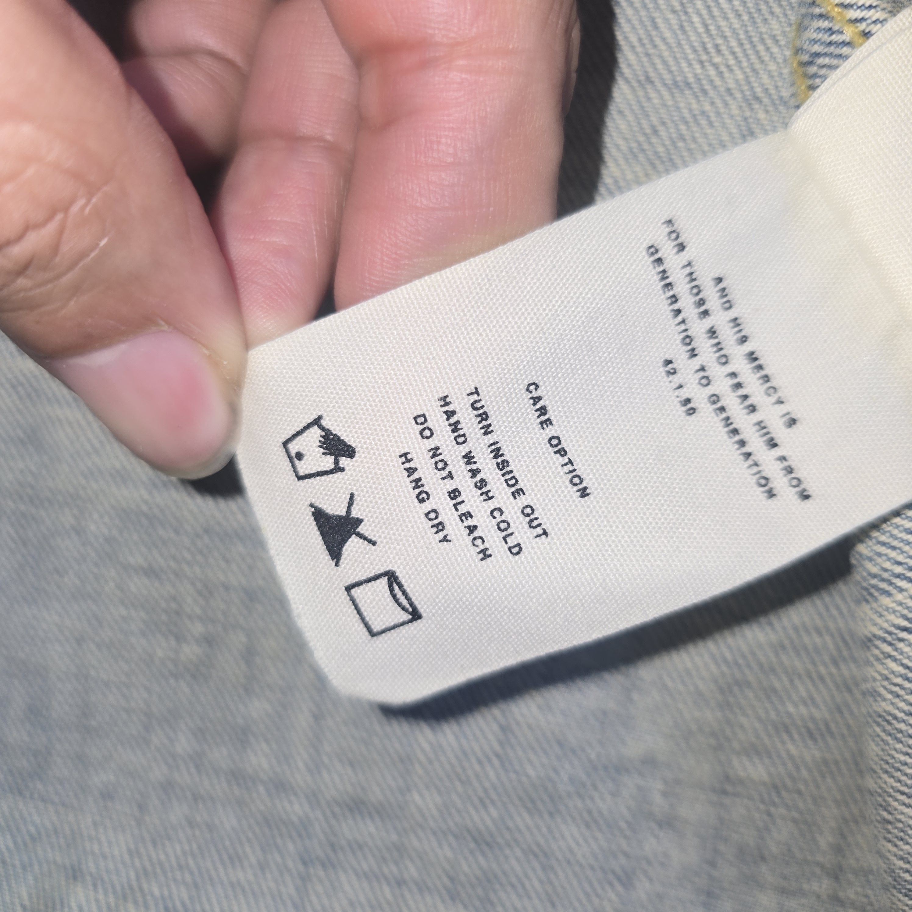 Fear of God Fear of god Corduroy Collar Denim Long Jacket size L rare Size US L / EU 52-54 / 3 - 7 Thumbnail