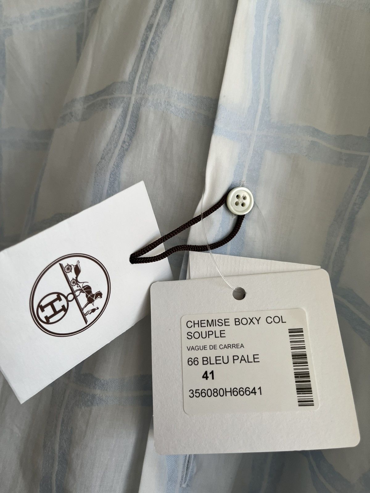 Hermes Hermes Super Runway Boxy Shirt Brand NEW w Tags Size US L / EU 52-54 / 3 - 4 Thumbnail