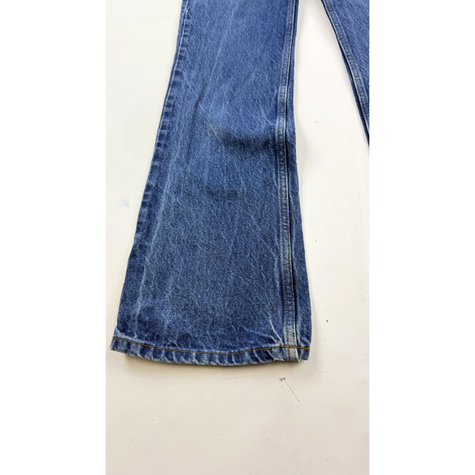 Denime VINTAGE? No — J. Galt Jeans Womens Small Blue Denim Button Fly Straight Leg Made USA Casual Size 28" / US 6 / IT 42 - 2 Thumbnail