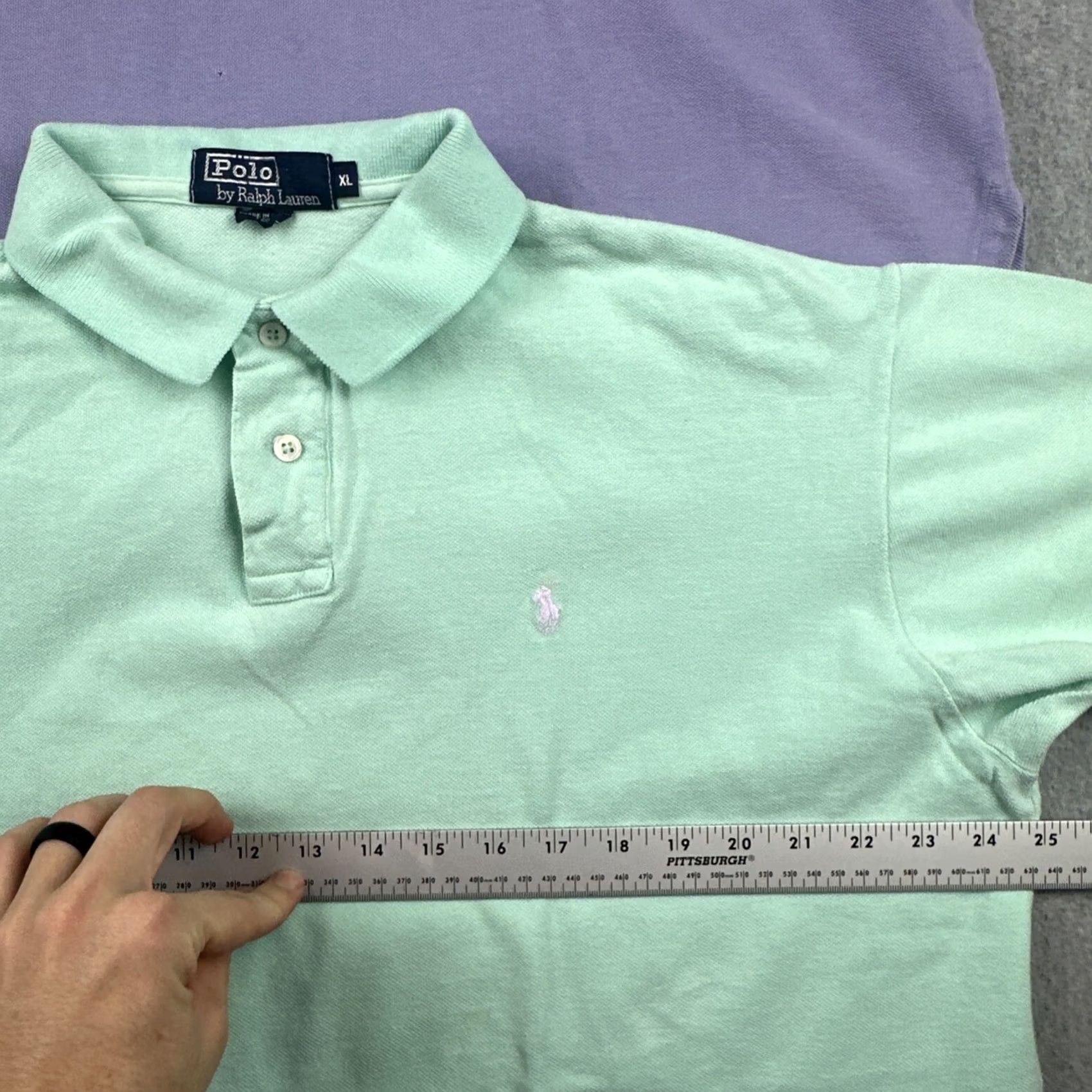 Polo Ralph Lauren VINTAGE Polo Ralph Lauren Polo Shirt Men XL LOT OF 2 Rugby SS Preppy Y2K Made In USA Size US XL / EU 56 / 4 - 3 Thumbnail