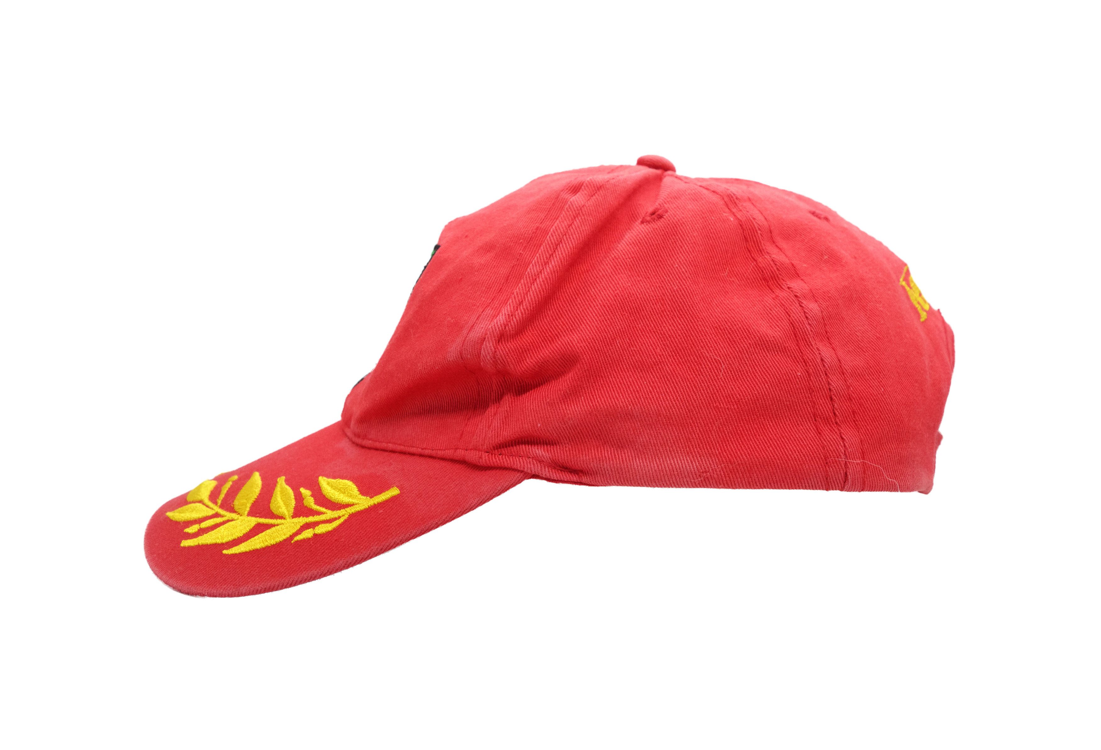 Ferrari 90s Big Front Logo Racing Laurel Vintage Cap Size ONE SIZE - 3 Thumbnail