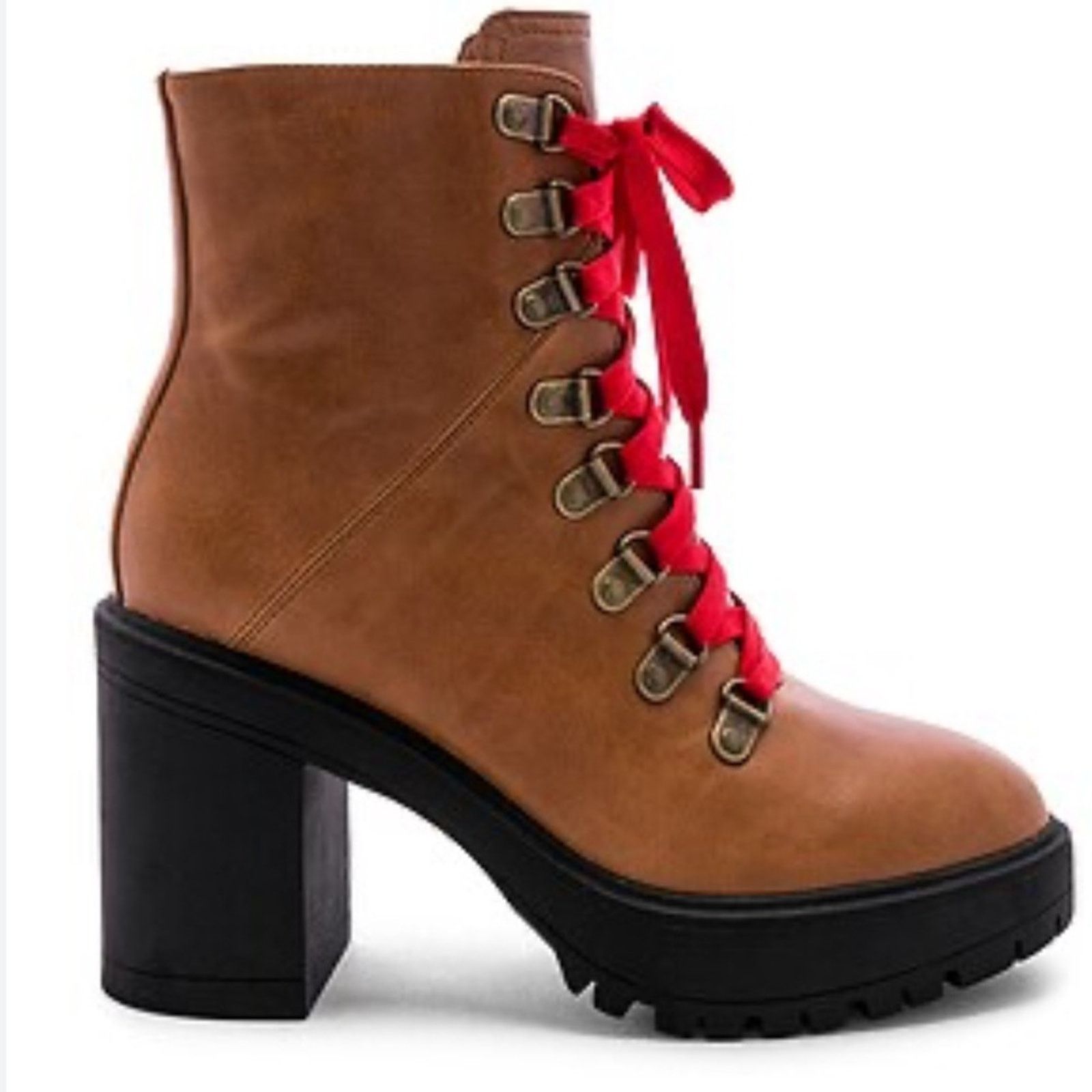 Steve Madden REVOLVE Steve Madden Royce Bootie in Cognac Leather Size 7.5 Size US 7.5 / IT 37.5 - 1 Thumbnail