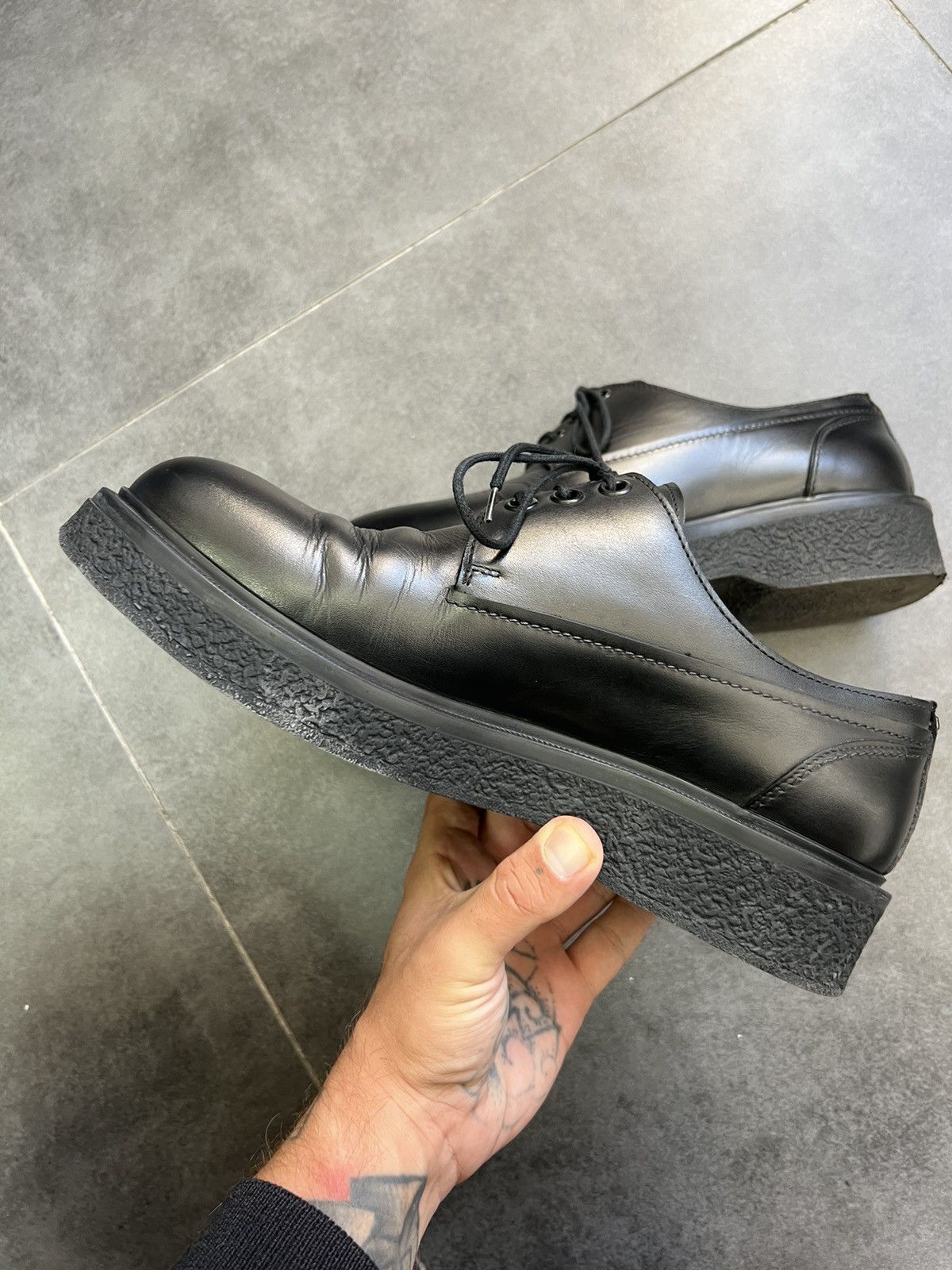 Lanvin Balenciaga steroid type Lanvin Round Toe Derby 43 Size US 10 / EU 43 - 6 Thumbnail