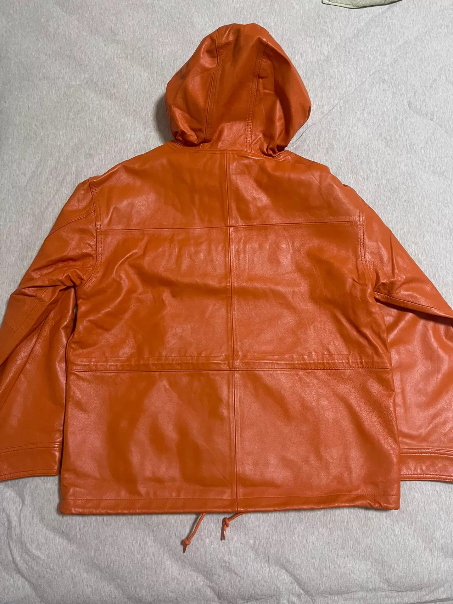Supreme Supreme Leather Anorak Jacket M New Original Packaging Size US M / EU 48-50 / 2 - 2 Thumbnail