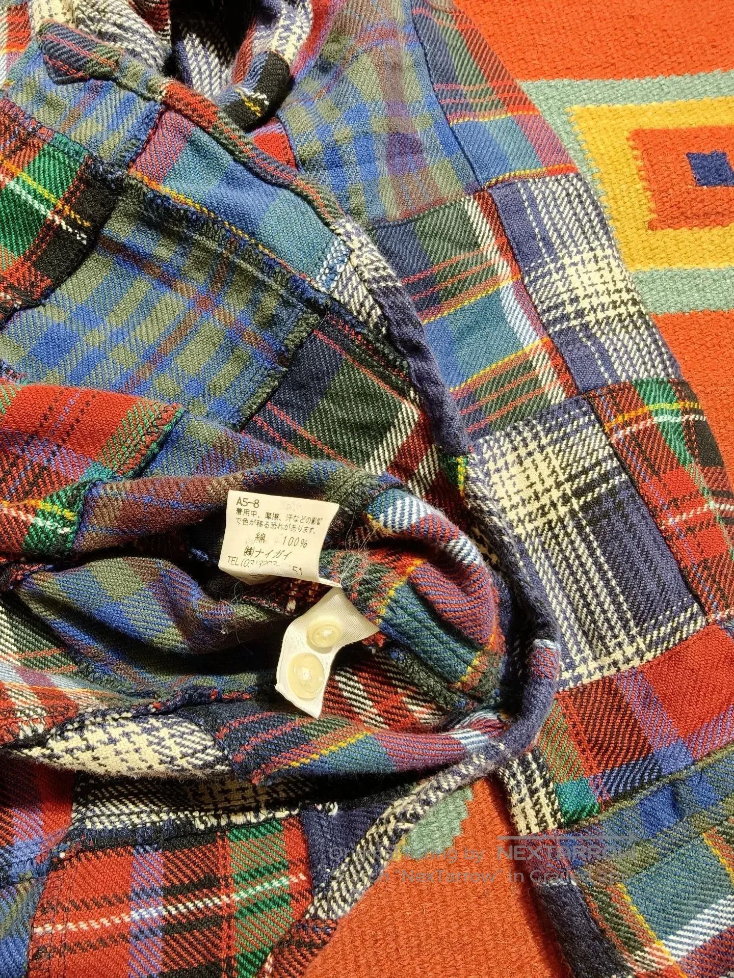 Polo Ralph Lauren Ralph Lauren Vintage Flannel Patchwork Shirt. Size M / US 6-8 / IT 42-44 - 7 Thumbnail