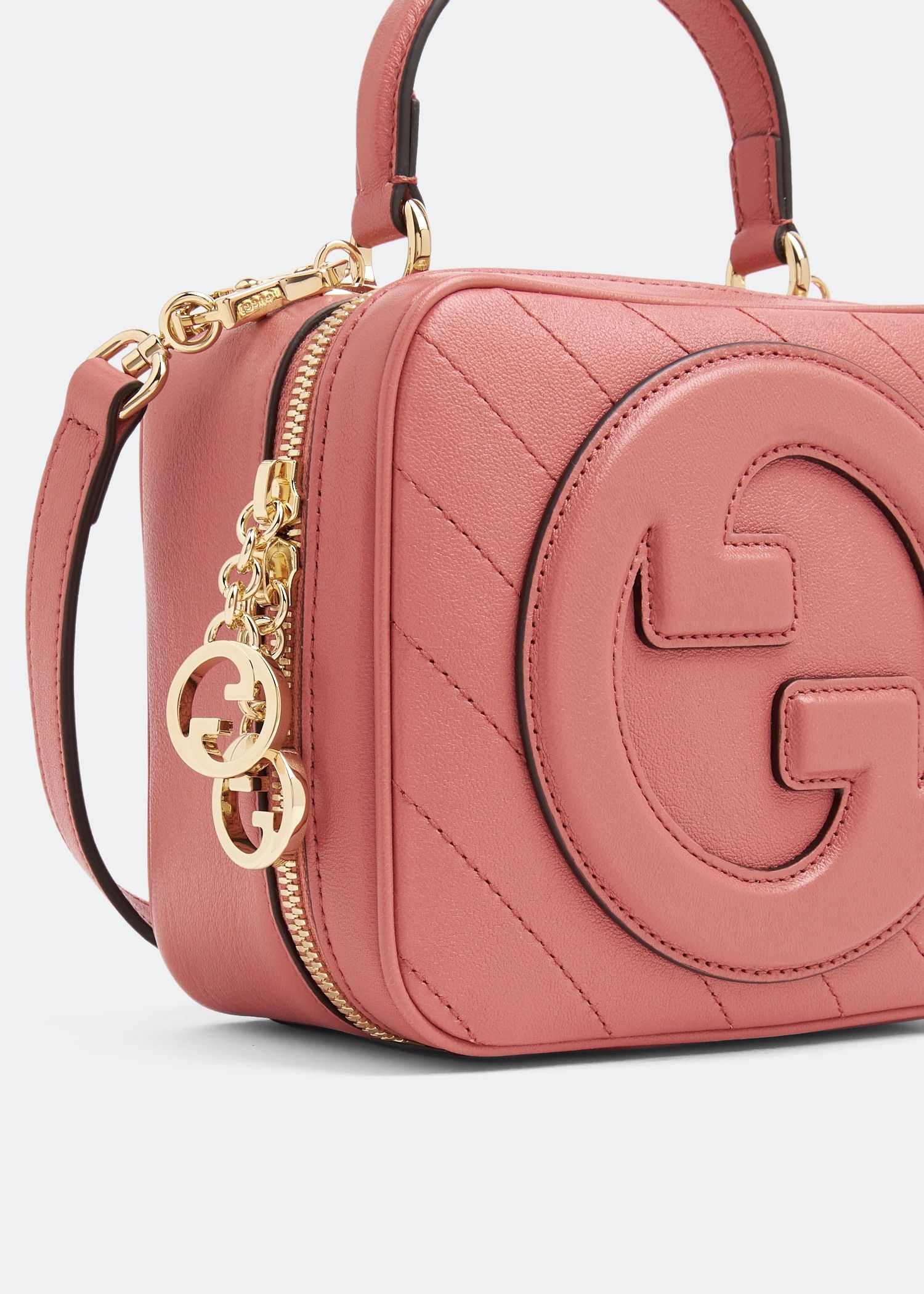 Gucci o1la5ras0526 Size: OS / Blondie Small Top Handle Bag in Pink Size ONE SIZE - 2 Thumbnail