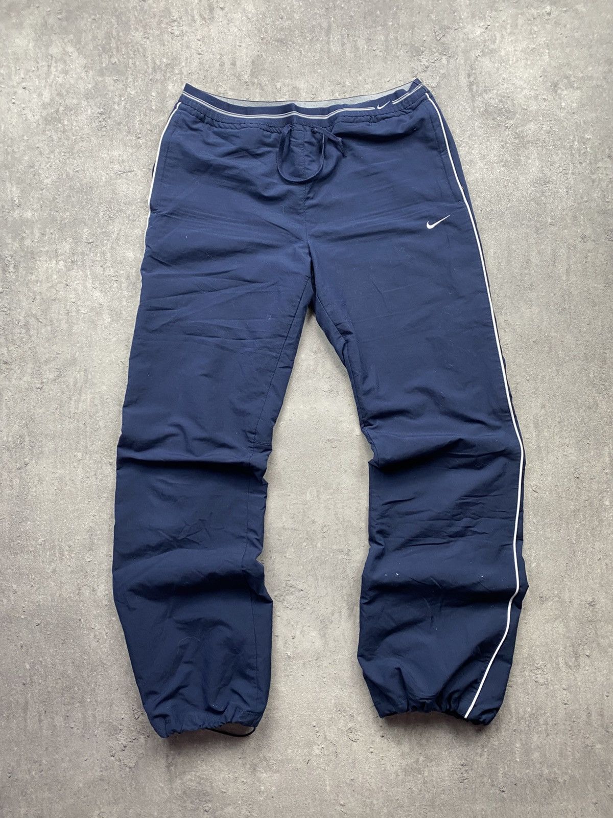 Nike × Vintage Nike 90’s pant vintage rare Y2K Style Japanese drill baggy Size US 38 / EU 54 - 1 Thumbnail