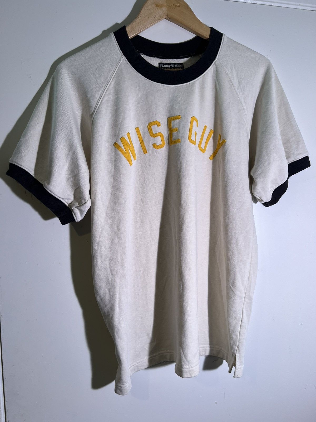 Y2K 2000’s VTG Vintage Lucky Brand Wise Guy Retro Tee Shirt