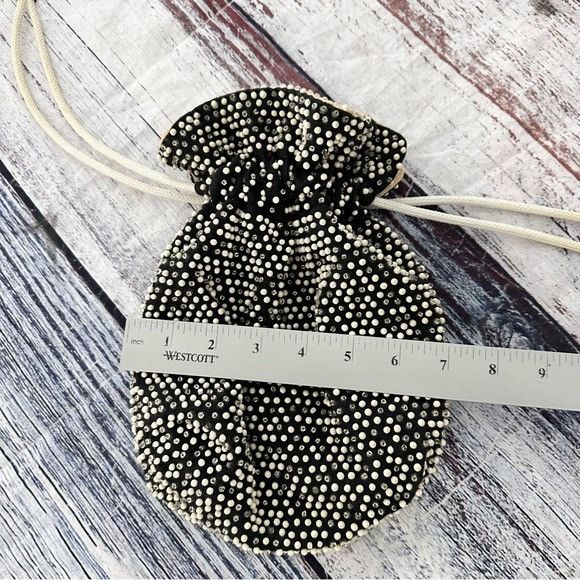 Vintage Vintage Beaded Purse String Reversible Bag Purse Size ONE SIZE - 8 Thumbnail