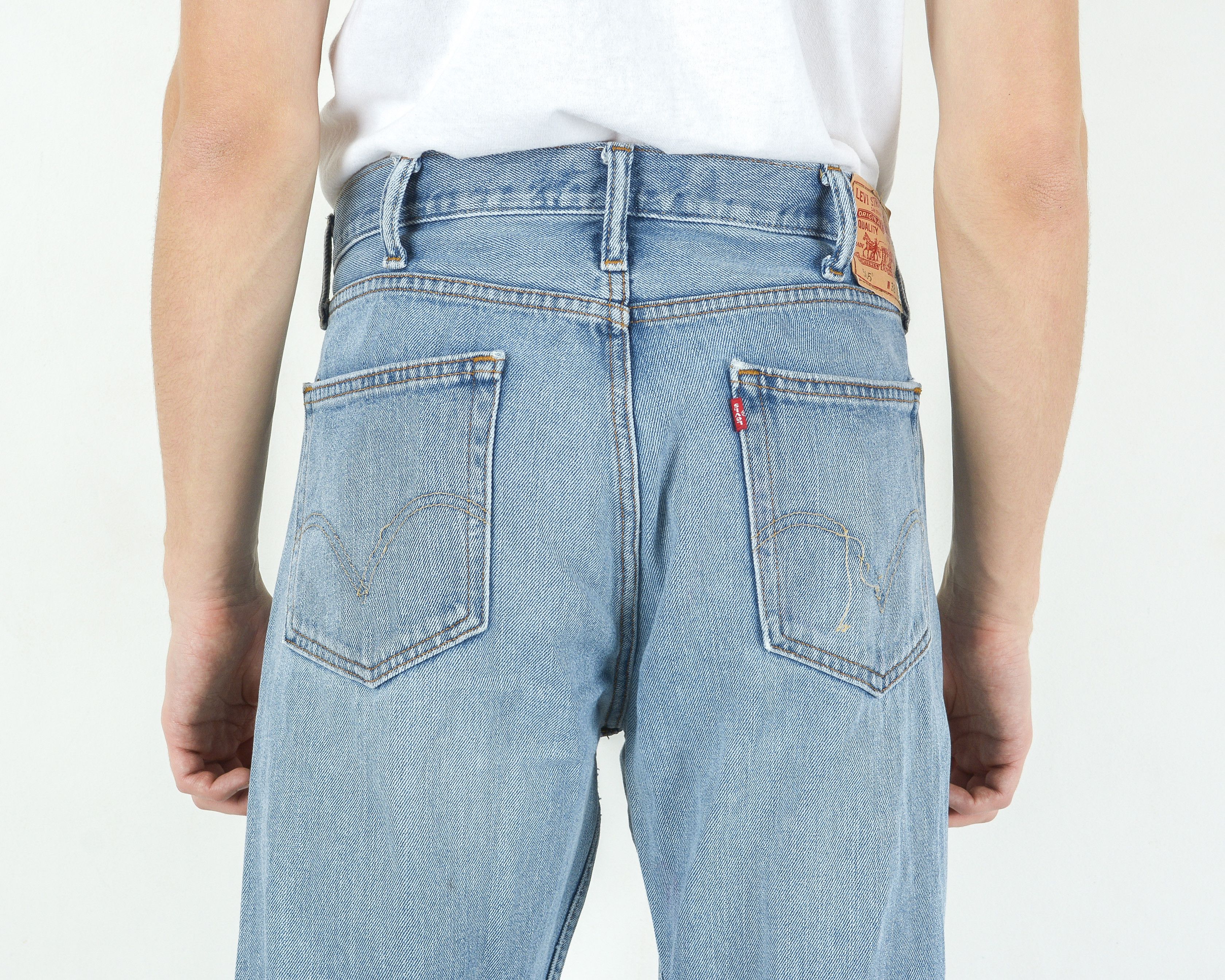Levi's 505 W38 L34 Regular Straight Leg Jeans Denim Pants Trousers Size US 38 / EU 54 - 5 Thumbnail