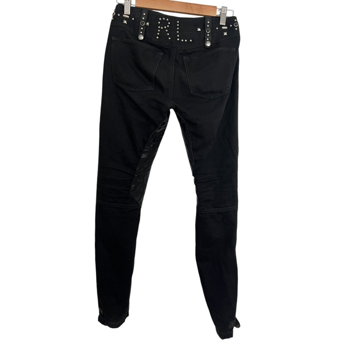 Ralph Lauren Ralph Lauren leather hybrid stud denim Size US 26 / EU 42 - 3 Thumbnail