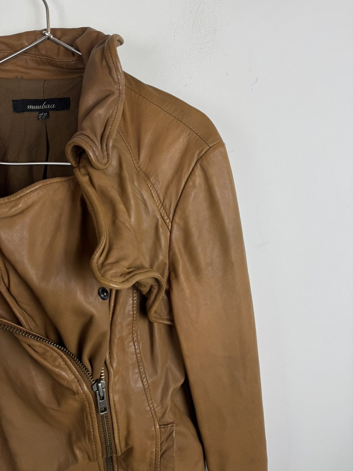 Muubaa Vintage Muubaa Avant Garde Opium Style Leather Jacket Size M / US 6-8 / IT 42-44 - 3 Thumbnail