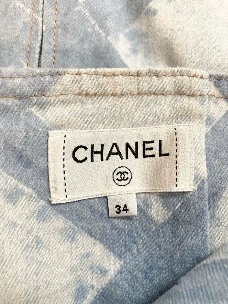 Chanel Chanel Denim jumpsuit Size 42" / US 20 - 3 Thumbnail