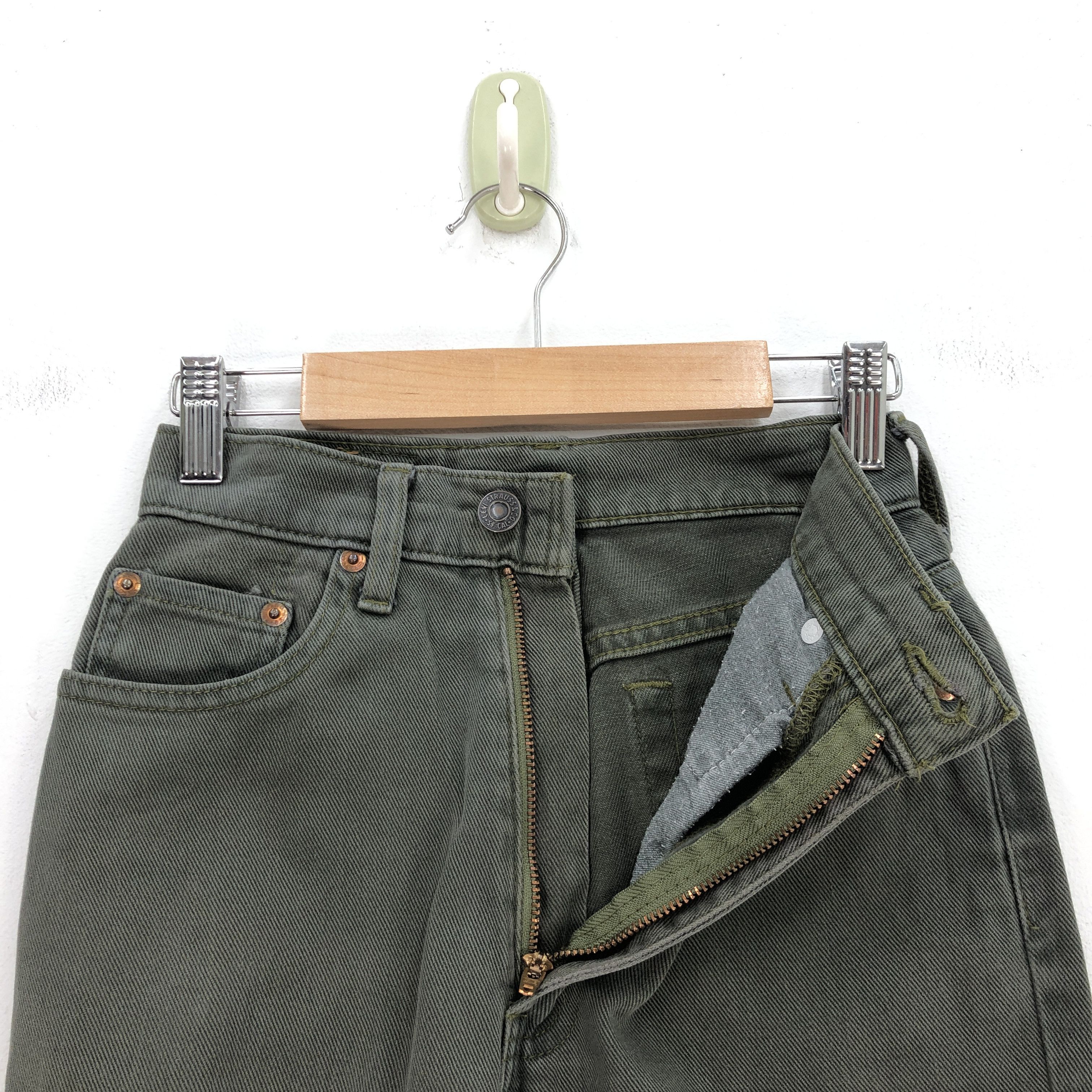 Levi's Vintage Levis Flare Jeans Boot Cut Levi's Bell Bottom Denim Size 22" - 5 Thumbnail