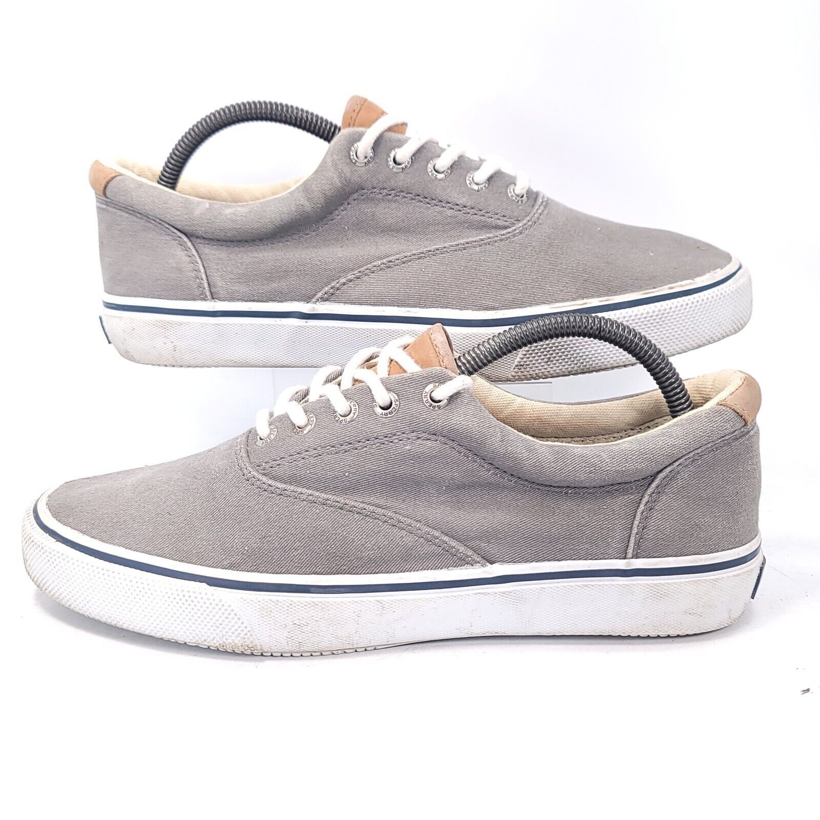 Sperry Sperry Top-Sider Striper Shoe Mens Size 9.5 1048073 Gray Size US 9.5 / EU 42-43 - 6 Thumbnail