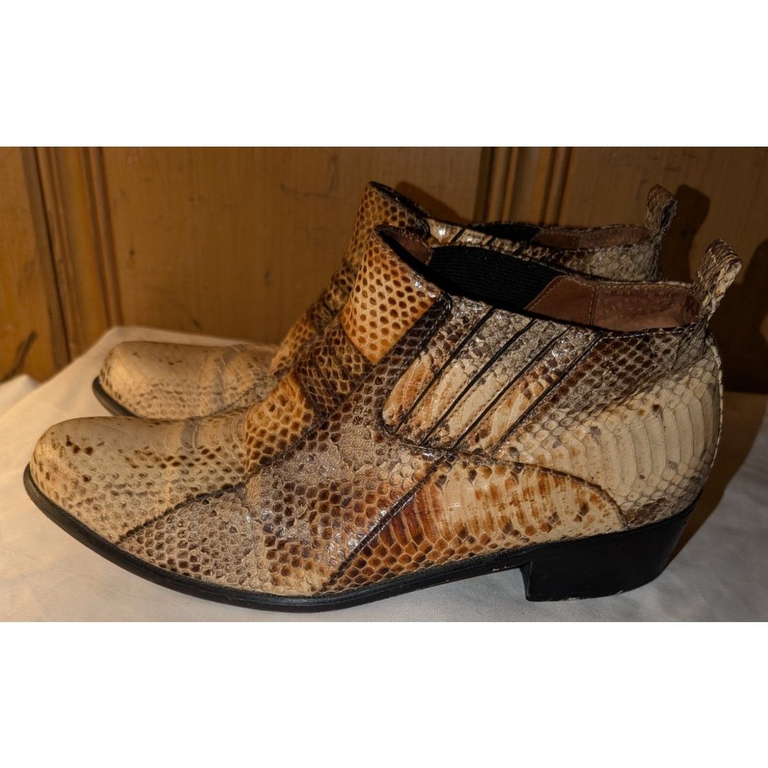 Stacy Adams Vintage Stacy Adams Genuine Snake Skin size 8.5 Size US 8.5 / EU 41-42 - 1 Thumbnail