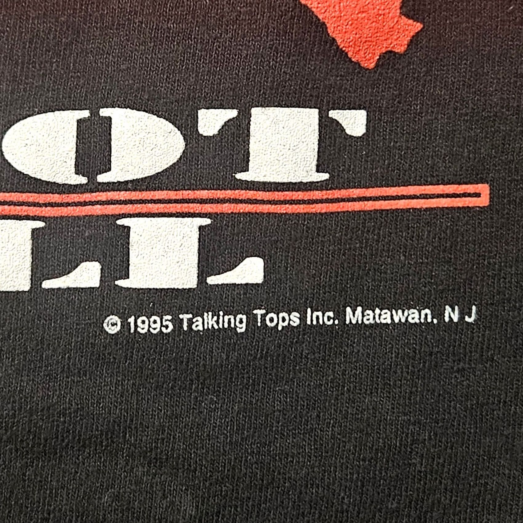 Gildan Vintage 1995 One Short One Kill Sniper T Shirt Talking Top Mens Size Large Black Gildan Shirt Size US L / EU 52-54 / 3 - 4 Thumbnail