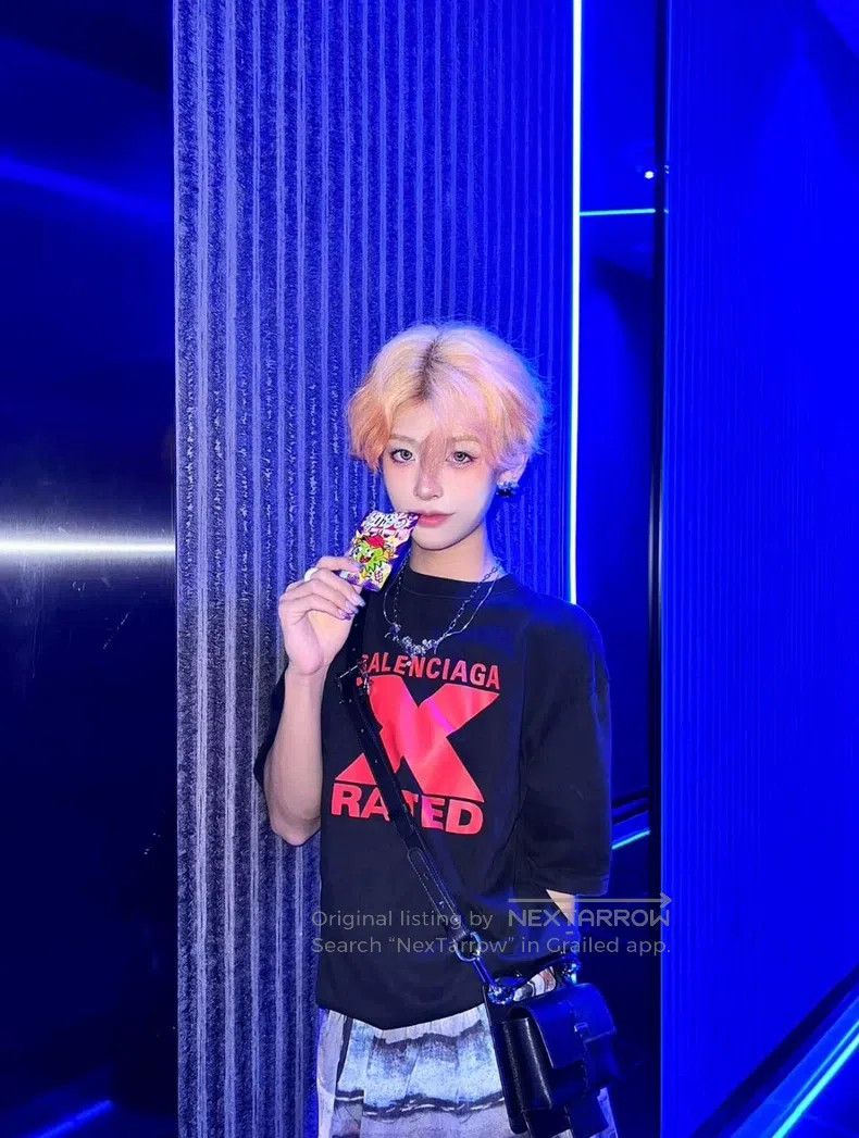 Balenciaga Balenciaga Capital X print loose fit black short sleeve T- Size US S / EU 44-46 / 1 - 9 Thumbnail