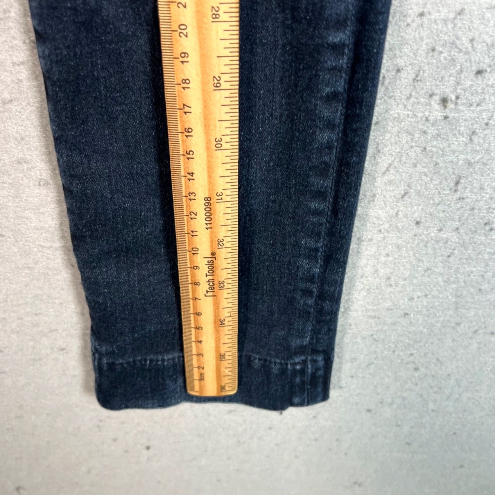 Denime VINTAGE AG Adriano Goldschmied The Mari High-Rise Straight Jeans Womens 24R Blue Denim Size 42" / US 20 - 7 Thumbnail