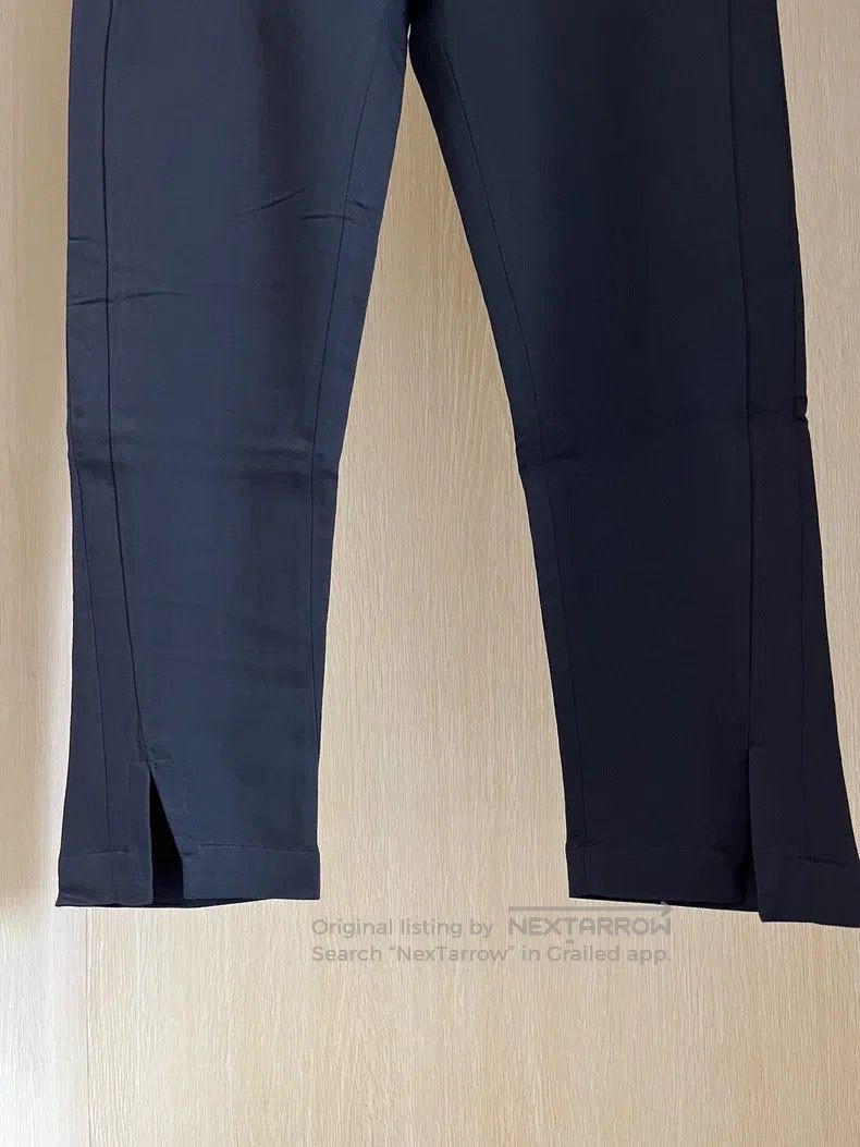 Ann Demeulemeester Ann Demeulemeester Black Wool Mix Crop Trousers Size 25" / US 0 / IT 36 - 4 Thumbnail