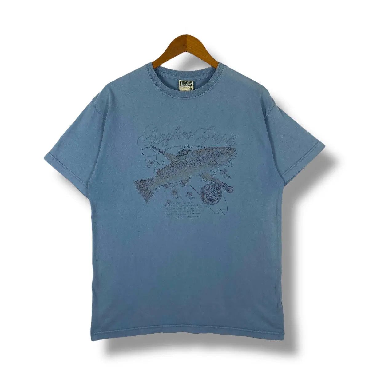 Other Vintage 90's ANGLERS GUIDE By Snowshoe Thompson Graphic Size US M / EU 48-50 / 2 - 1 Thumbnail