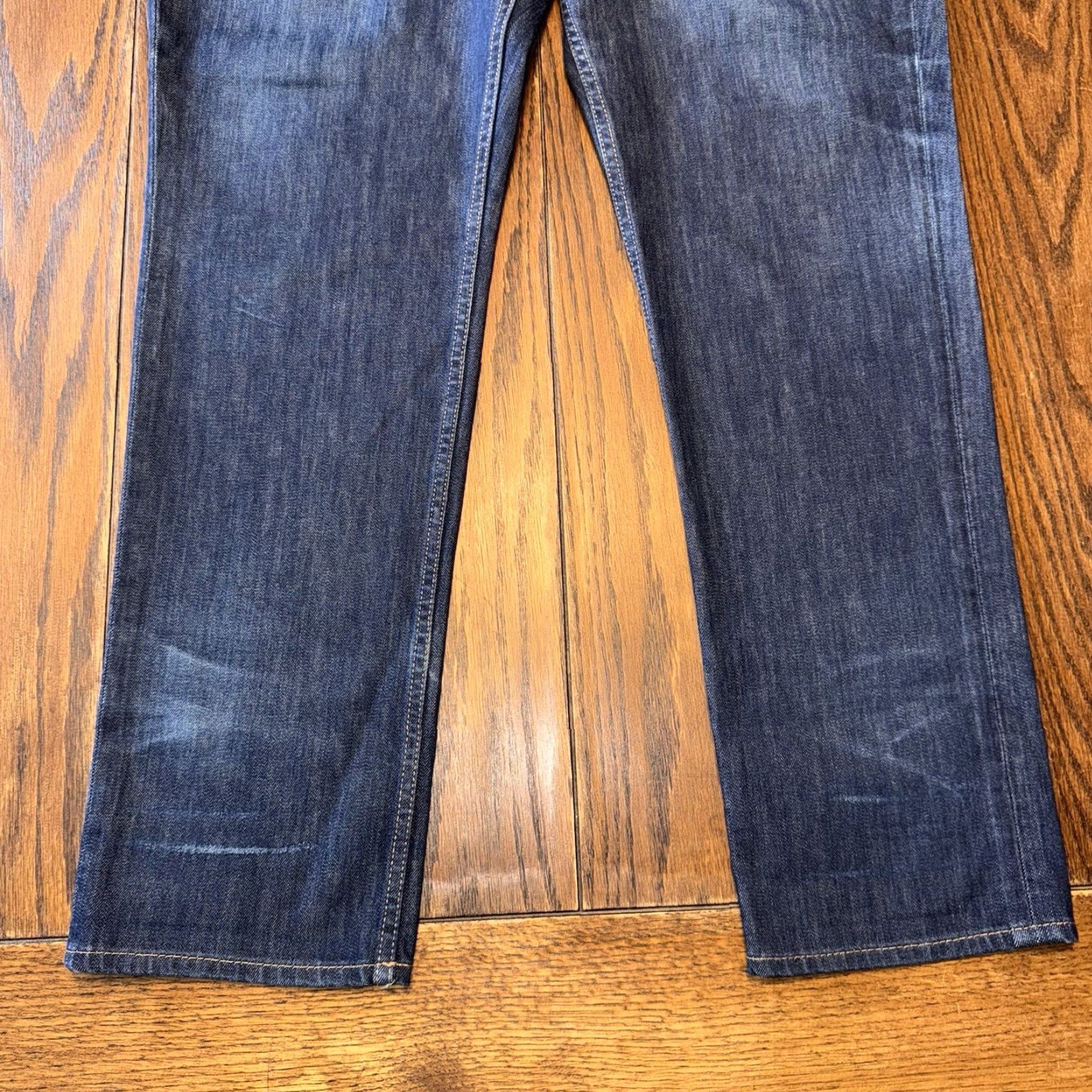 Bonobos Bonobos Jeans Men’s Slim Straight Denim Tailored Fit 40x32 Medium Wash Blue 5-Pocket Logo Zipper Button Size US 40 / EU 56 - 3 Thumbnail