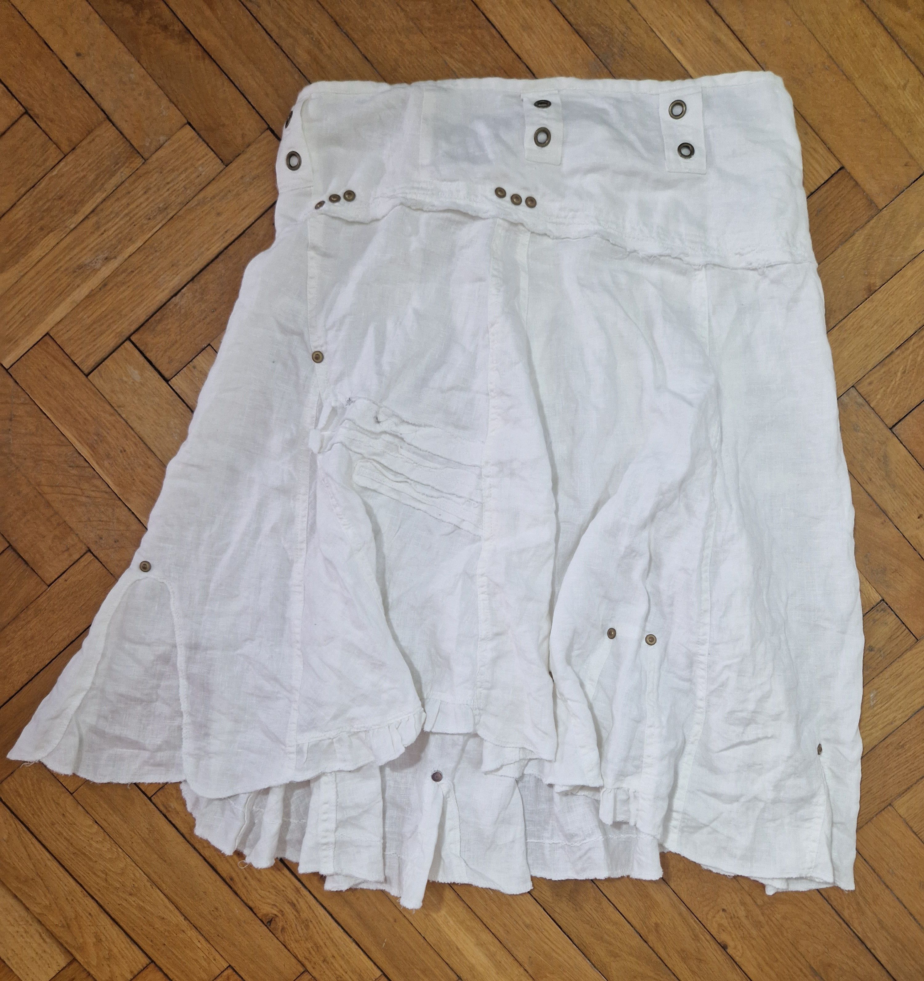 Hysteric Glamour flare asymetrical bondage y2k archive avant garde skirt Size 30" / US 8 / IT 44 - 5 Thumbnail