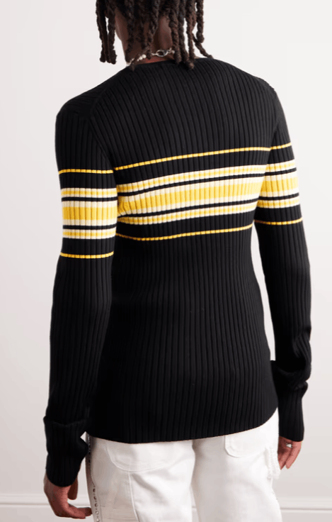 Wales Bonner BNWT AW23 WALES BONNER WOOL AND LYCRA KNIT SWEATER S Size US S / EU 44-46 / 1 - 13 Thumbnail