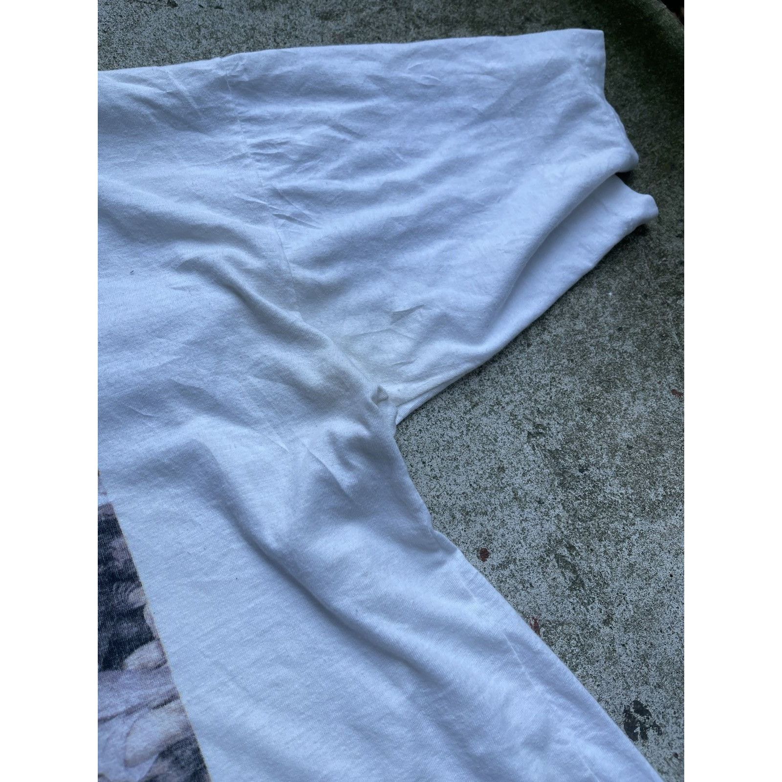 Vintage 90s Michelangelo Thrashed Distressed Faded Tee ERD Grunge Size US XL / EU 56 / 4 - 11 Thumbnail