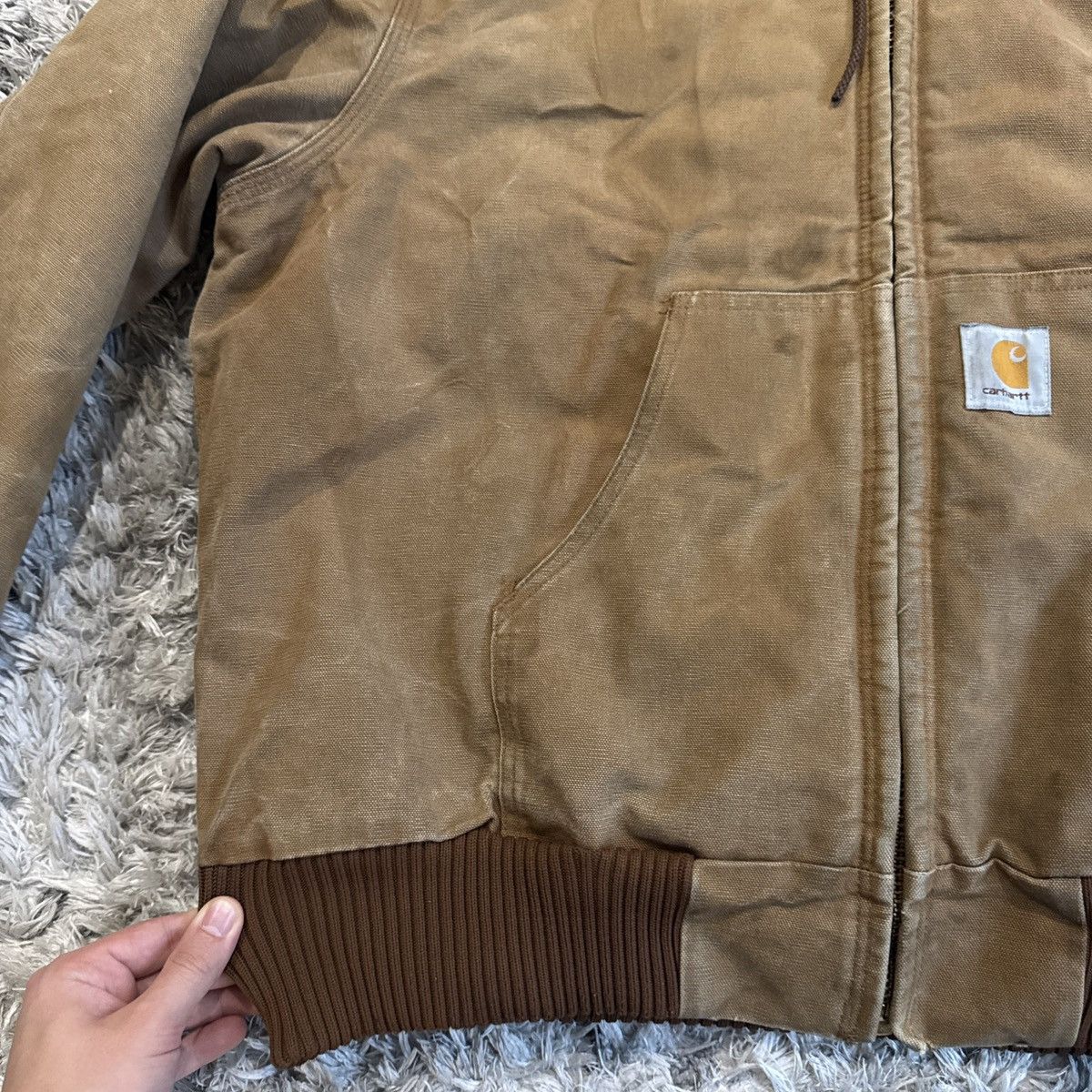Carhartt Vintage 00s Carhartt Brown J04 BRN Workwear Jacket Men’s XL Size US XL / EU 56 / 4 - 9 Thumbnail