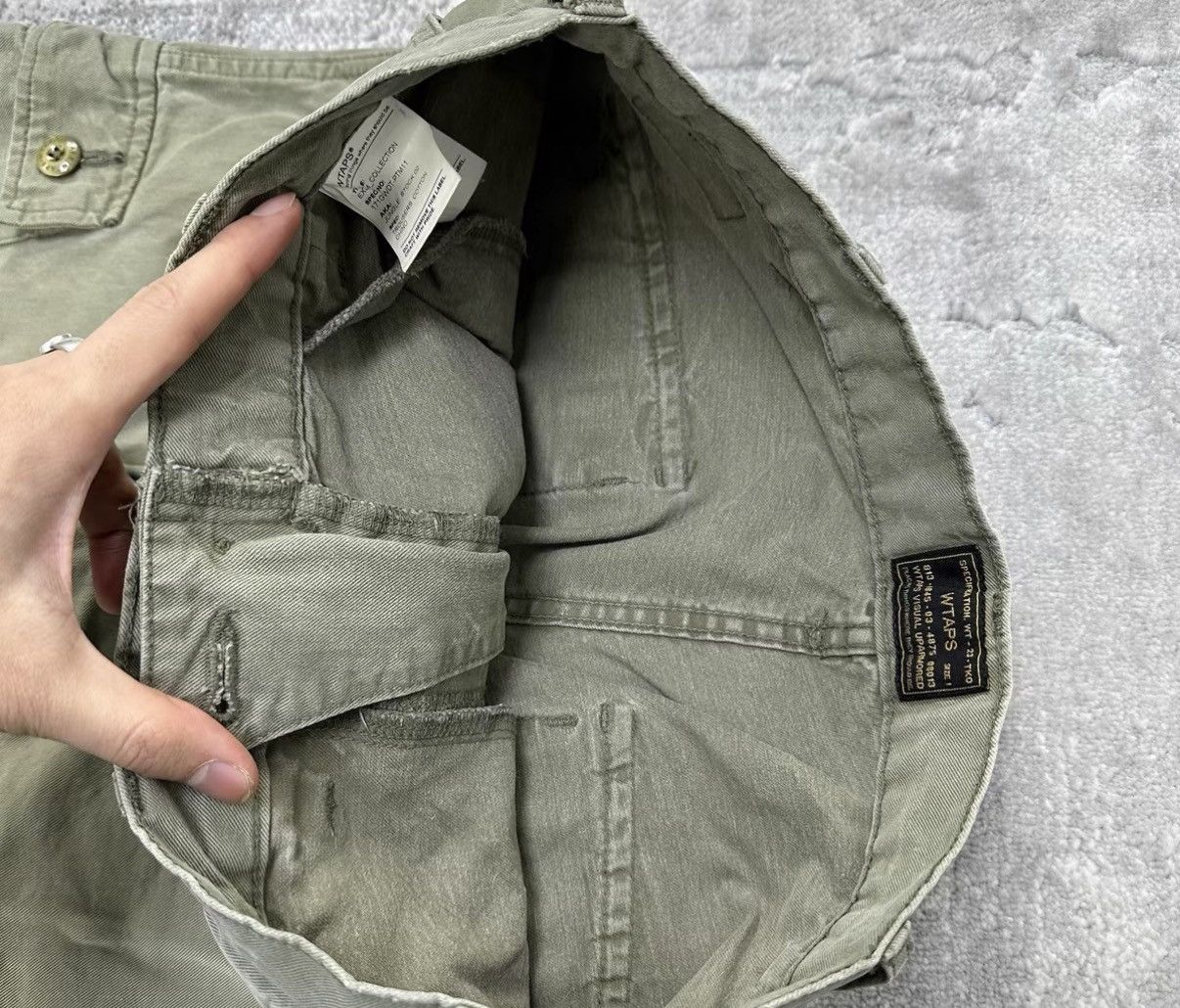Wtaps WTAPS 17SS Jungle Washed Distressed Cargo Pants J16 Size US 30 / EU 46 - 4 Thumbnail