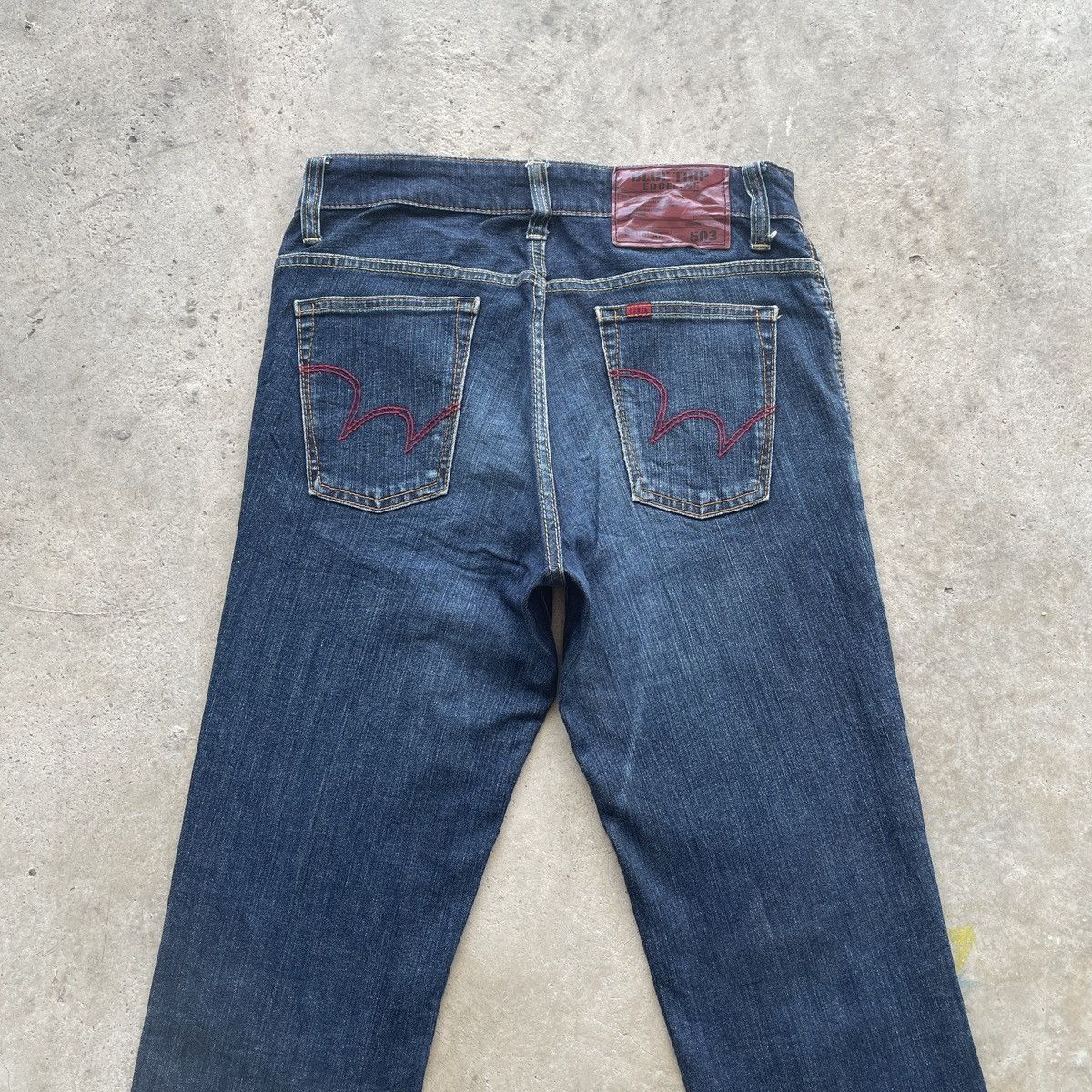 Edwin W30 Vintage Edwin 503 Regular Distressed Jeans Pants Denim Size US 30 / EU 46 - 9 Thumbnail