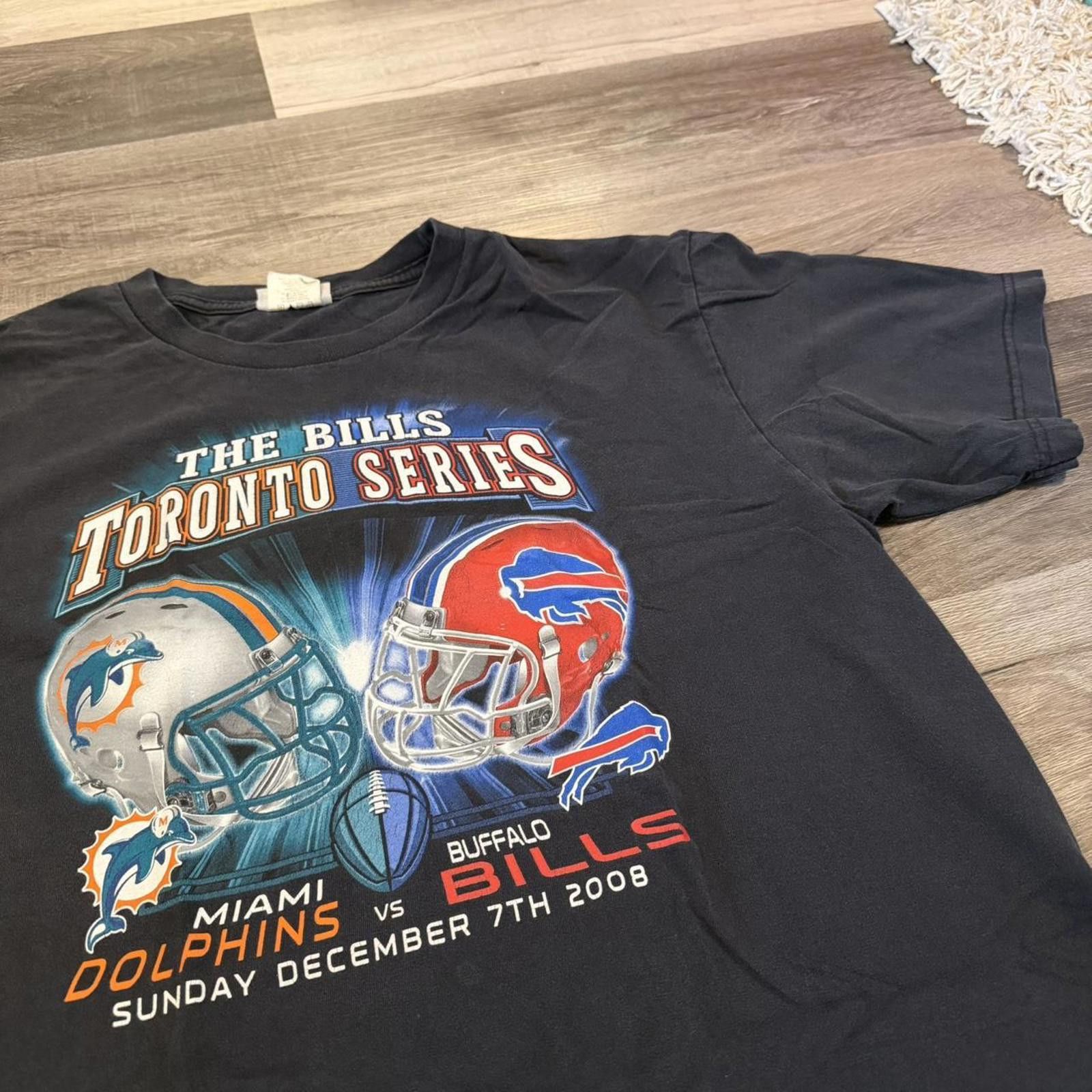 Reebok Vintage Toronto series buffalo bills Miami dolphins t shirt Size US L / EU 52-54 / 3 - 1 Thumbnail