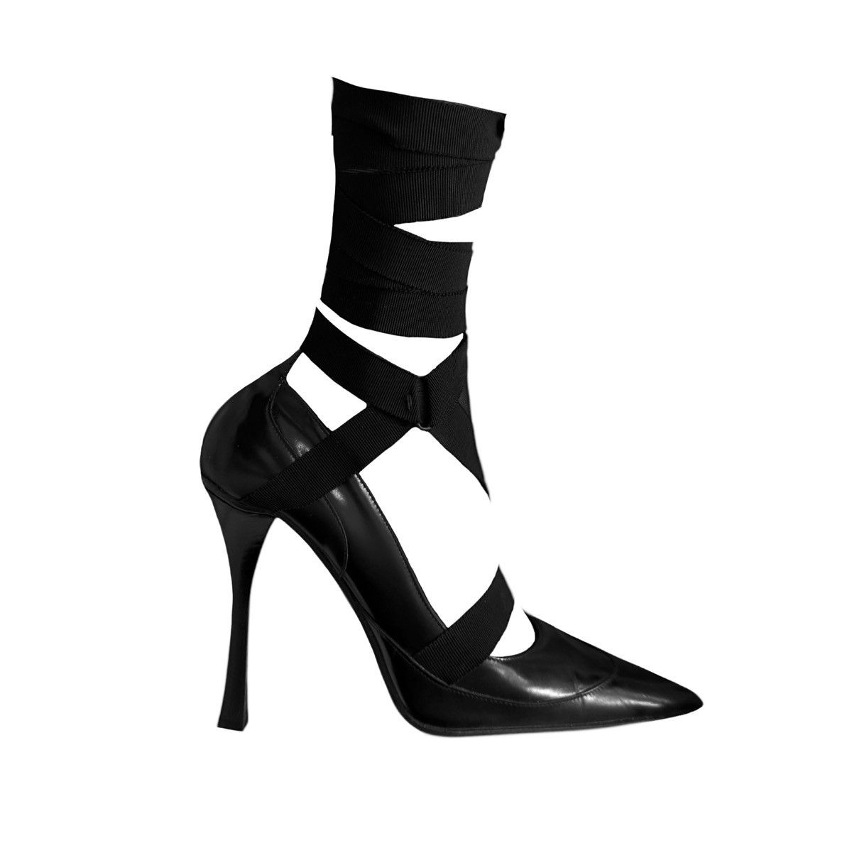 Gucci Gucci by Tom Ford 2002 Runway Lace Up High Heel | Grailed