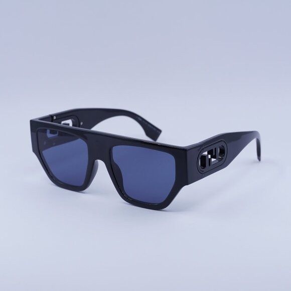 Fendi 🕶️ New Fendi FE40108U 01V Sunglasses - Shiny Black Frame Size ONE SIZE - 1 Thumbnail