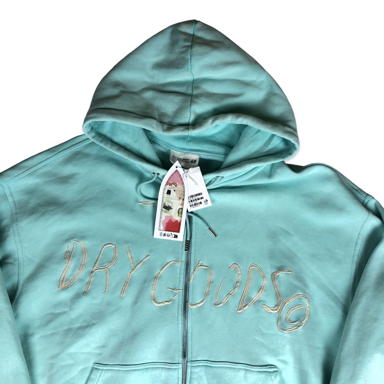 H&M × Jean-Michel Basquiat × Who Decides War Who Decides War x H&M Oversizer Baggy Zip Up Hoodie Size US XXL / EU 58 / 5 - 2 Thumbnail