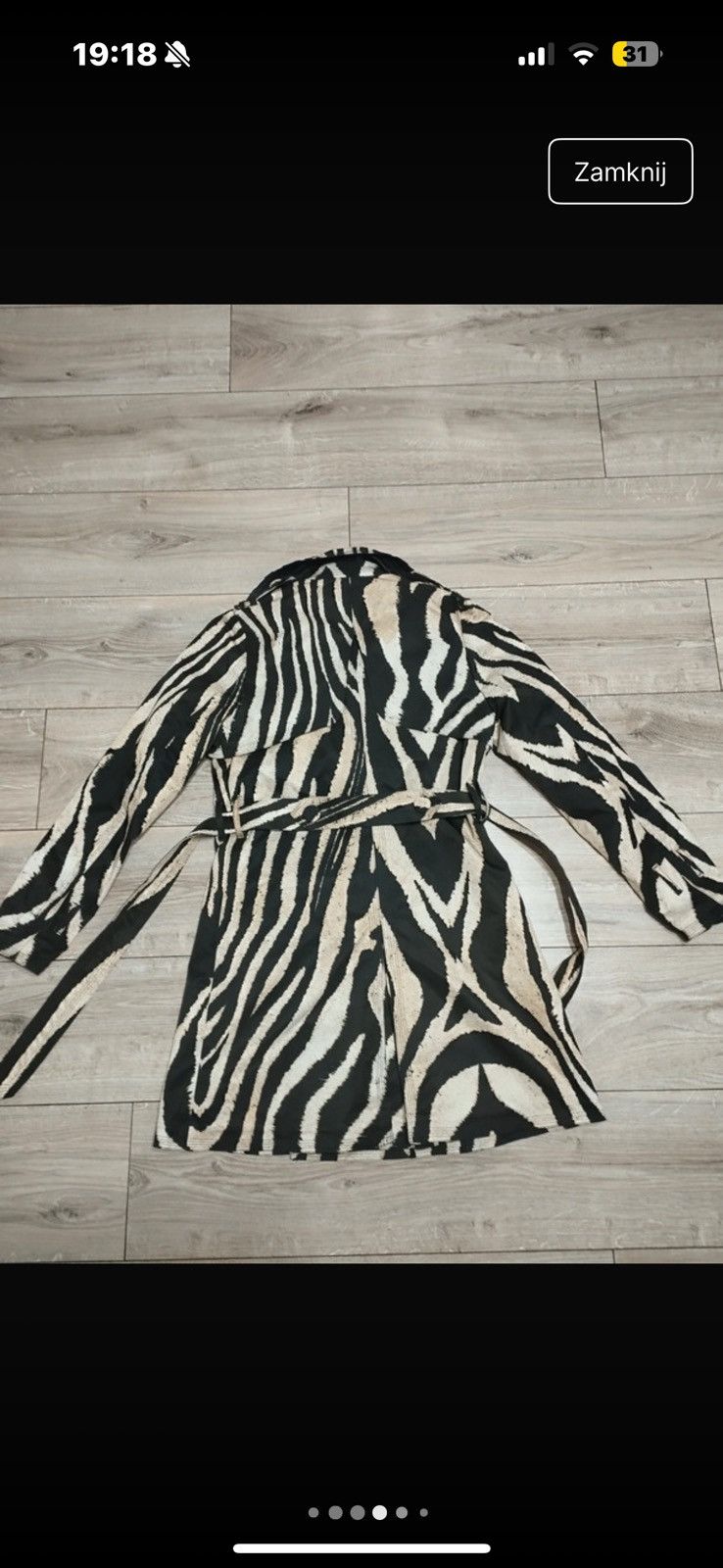 Roberto Cavalli Roberto Cavalli AT H&M Trench Coat size 38 Size M / US 6-8 / IT 42-44 - 5 Thumbnail