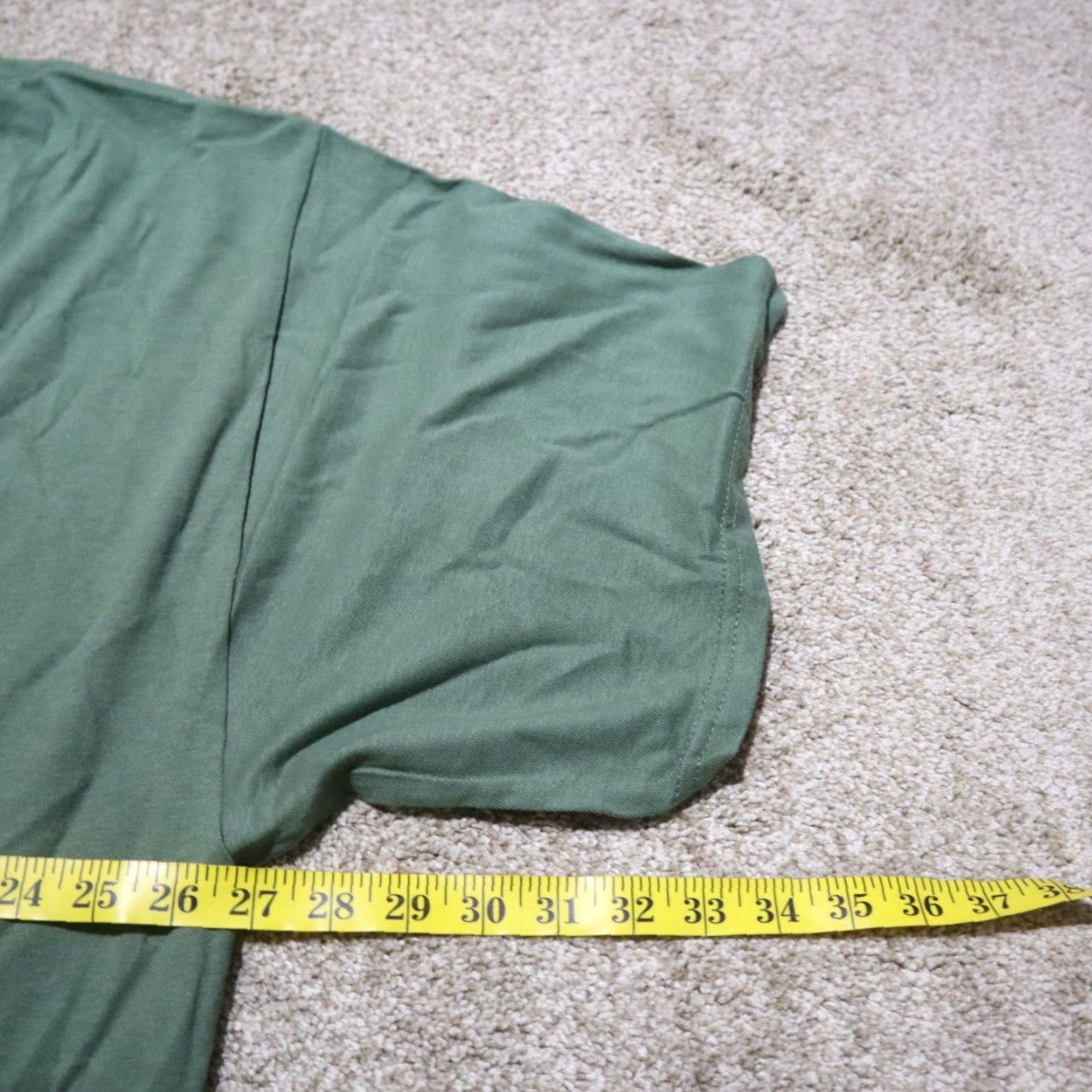 Vintage US ARMY Shirt Adult 3XL Green Short Sleeve Crew Neck Big Print Army Theme Mens Size US XXL / EU 58 / 5 - 5 Thumbnail