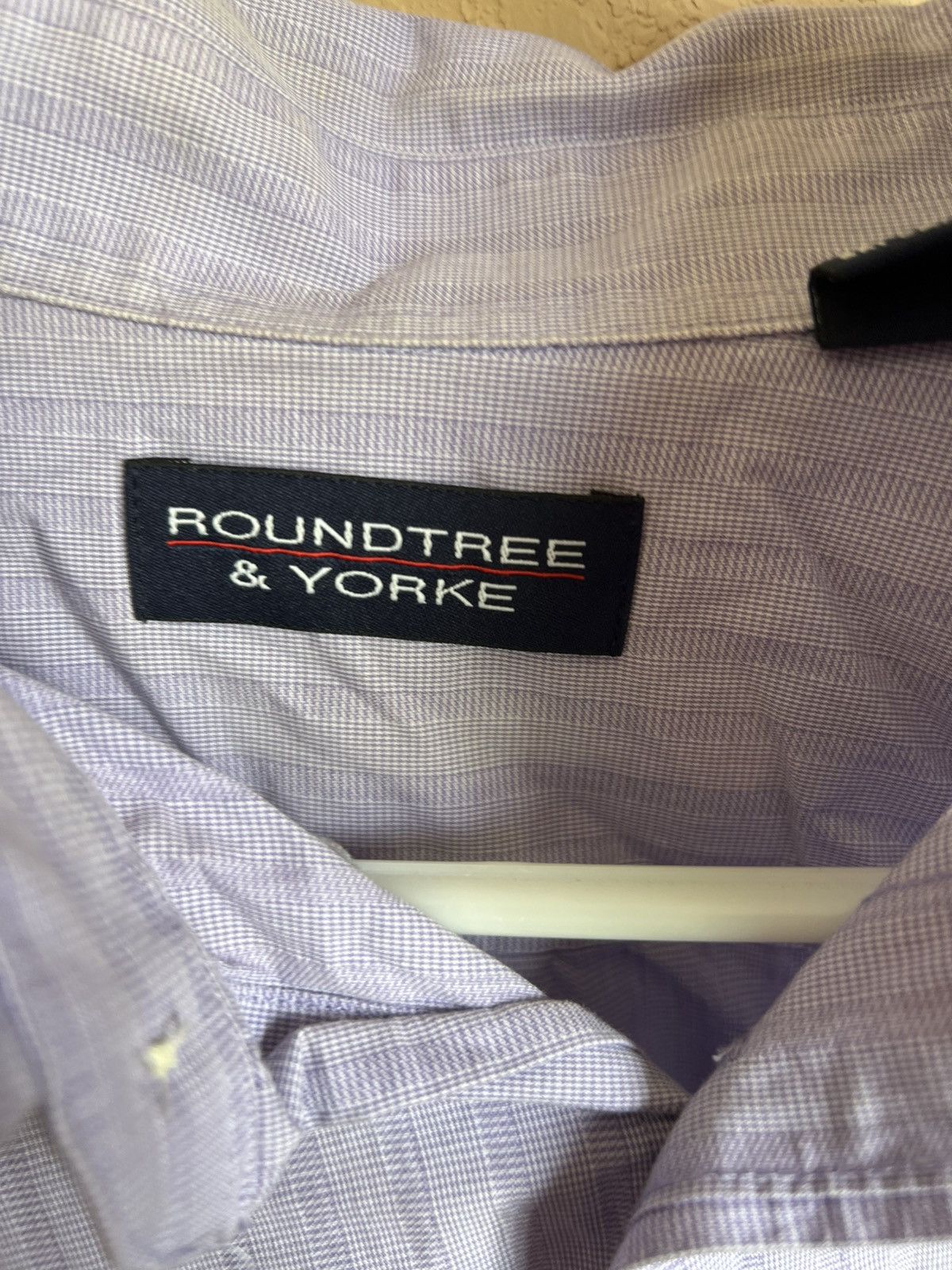 Roundtree & Yorke Roundtree & Yorke Purple Button Up - Short Sleeve - L Size US L / EU 52-54 / 3 - 2 Thumbnail