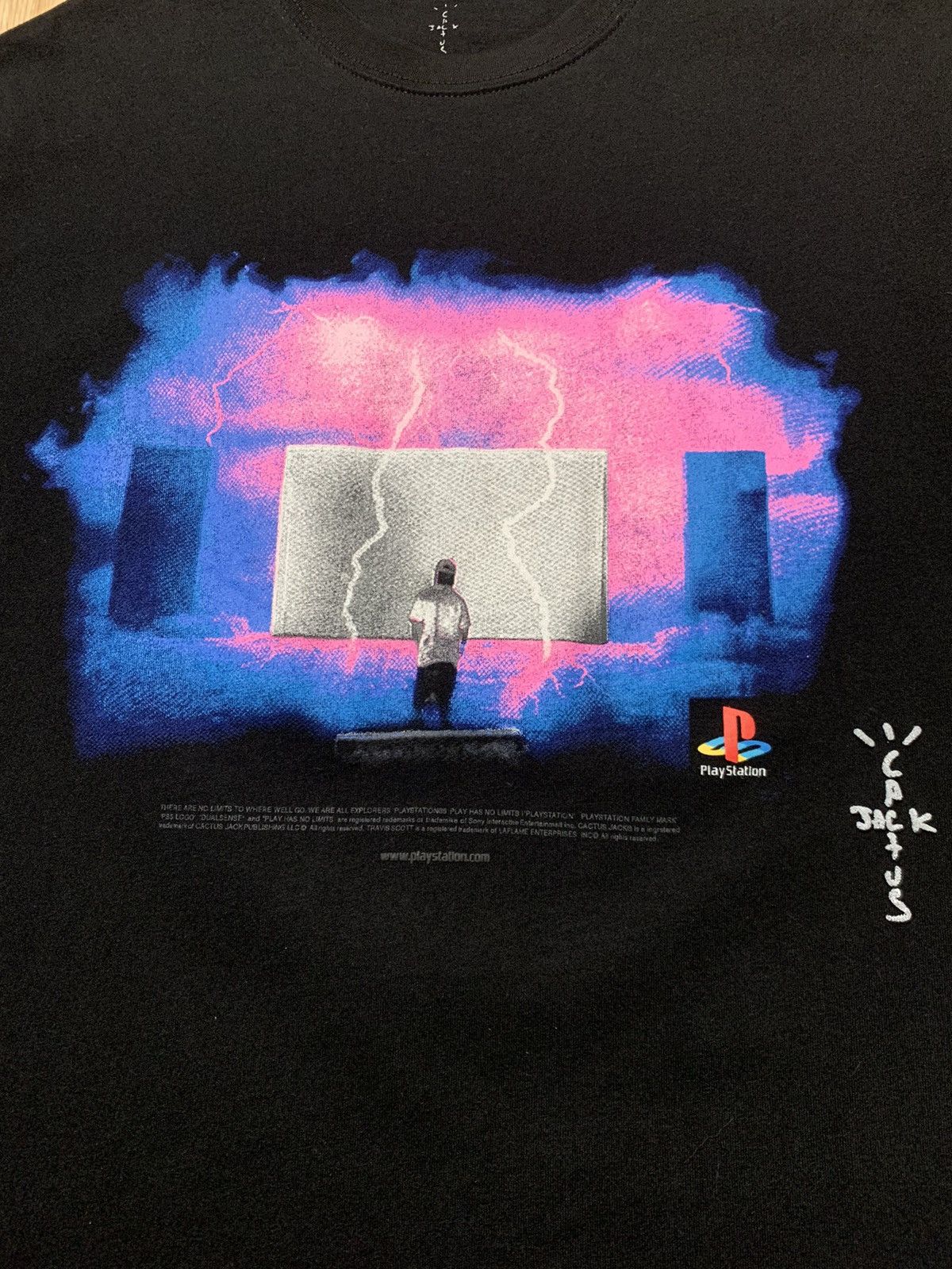 Playstation × Travis Scott Cactus Jack Travis Scott Play Station T-Shirt Size US M / EU 48-50 / 2 - 6 Thumbnail