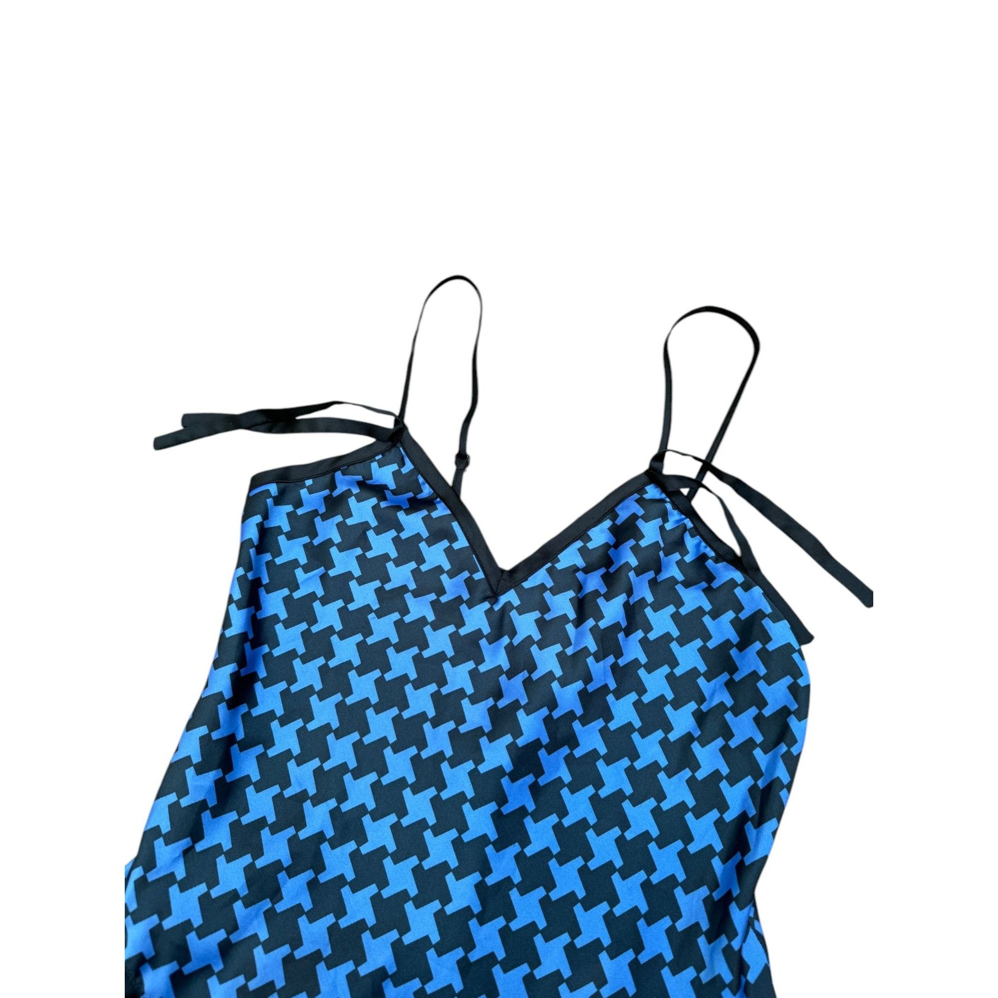Yves Saint Laurent Electric Blue Bodysuit Swimsuit Size S / US 4 / IT 40 - 4 Thumbnail
