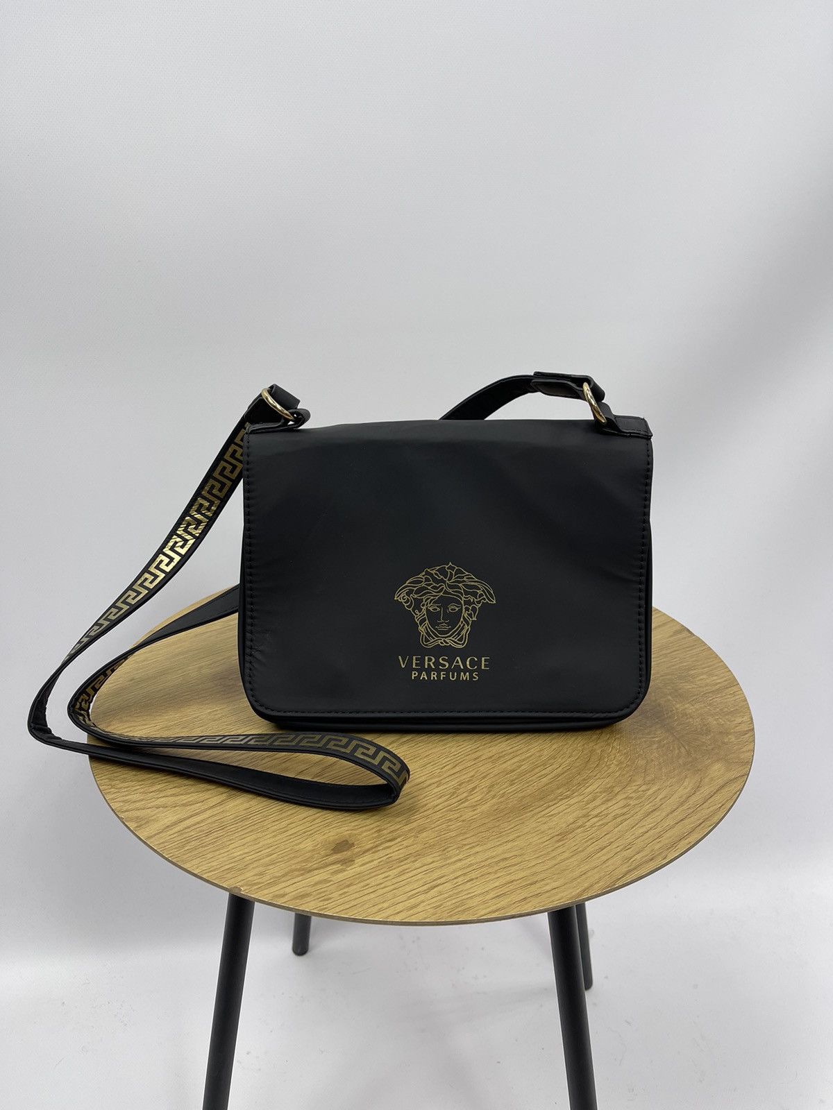 Versace Versace Fragrance Crossbody Bag Vegan Leather Small Size Size ONE SIZE - 1 Thumbnail