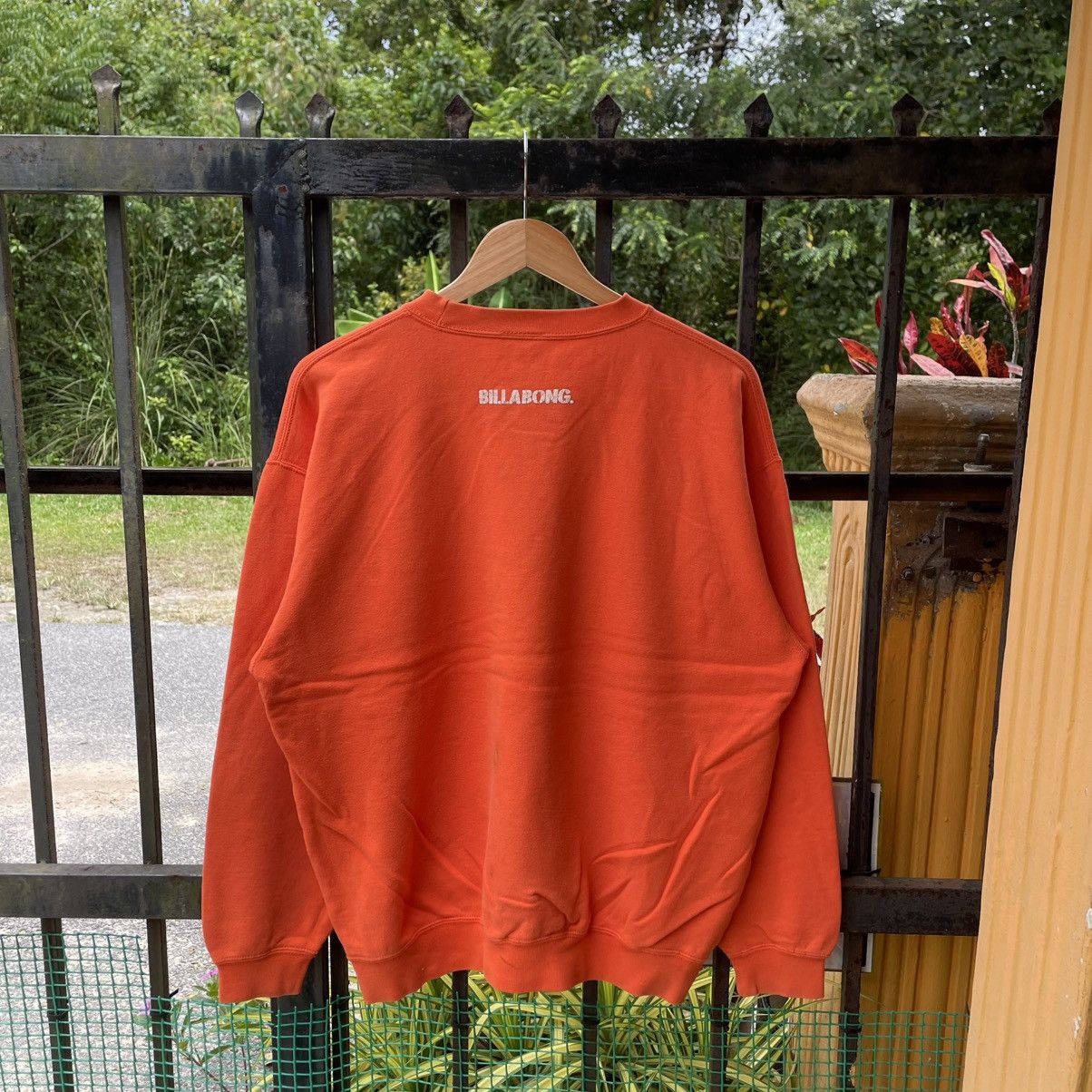 Billabong 🔥Vintage 90s Billabong Center Spellout Sweatshirts Size US M / EU 48-50 / 2 - 2 Thumbnail