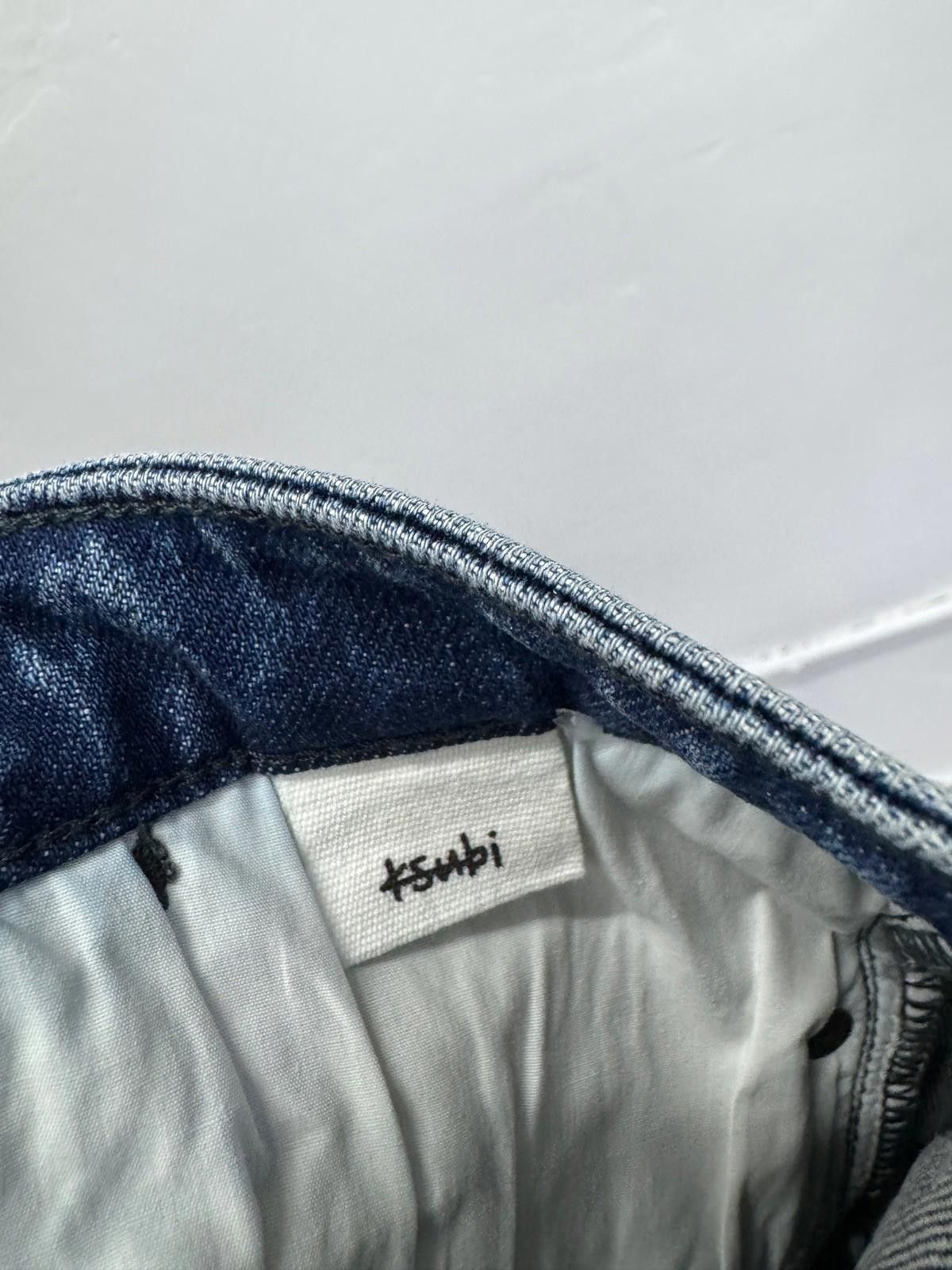 new Ksubi mens denim jeans van winkle korrect mid blue 32