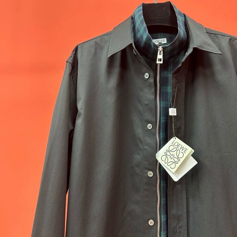 Loewe LOEWE size39 Men's turned-down collar shirts Size US XXS / EU 40 - 4 Thumbnail
