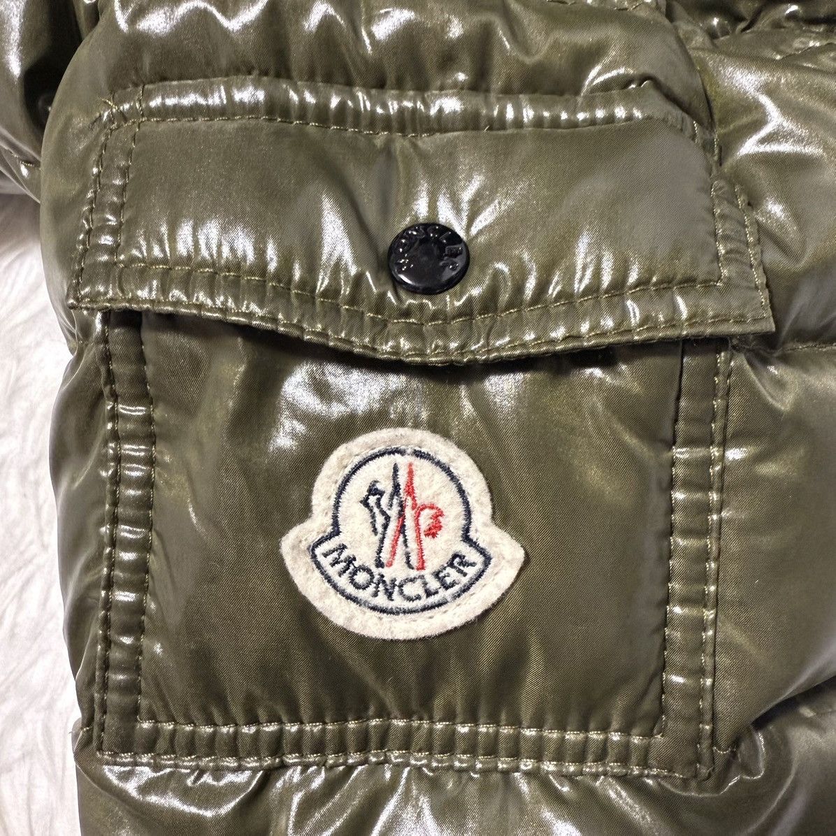Moncler Genuine Moncler Hooded Double Zip Down Jacket Coat 0 Olive Size S / US 4 / IT 40 - 4 Thumbnail