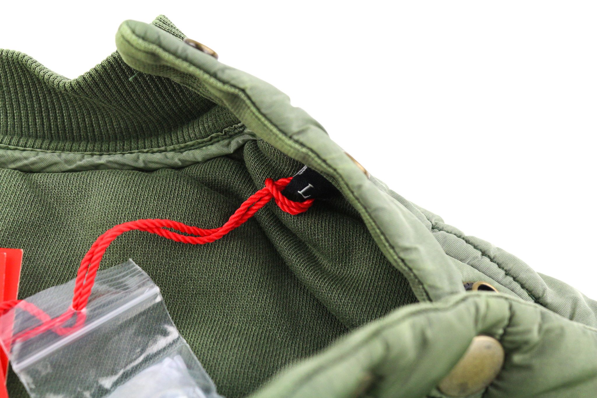 Diesel S-HOLTY L Green Quilted Crew Sweatshirt 40147 Size US L / EU 52-54 / 3 - 7 Thumbnail